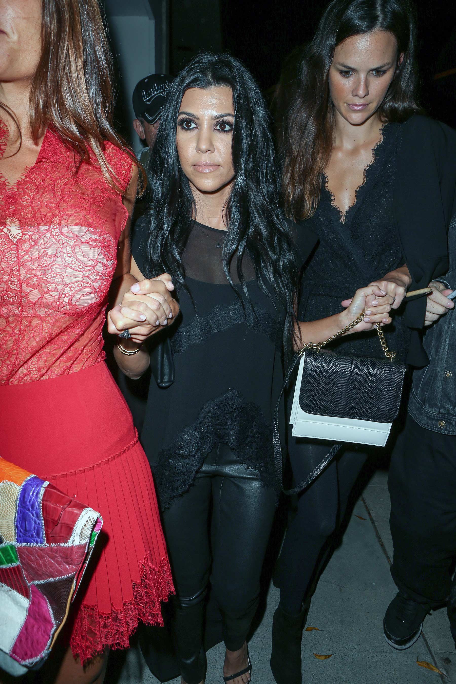 Kourtney Kardashian attends Brian Bowen Smith Metallic Life Exhibit