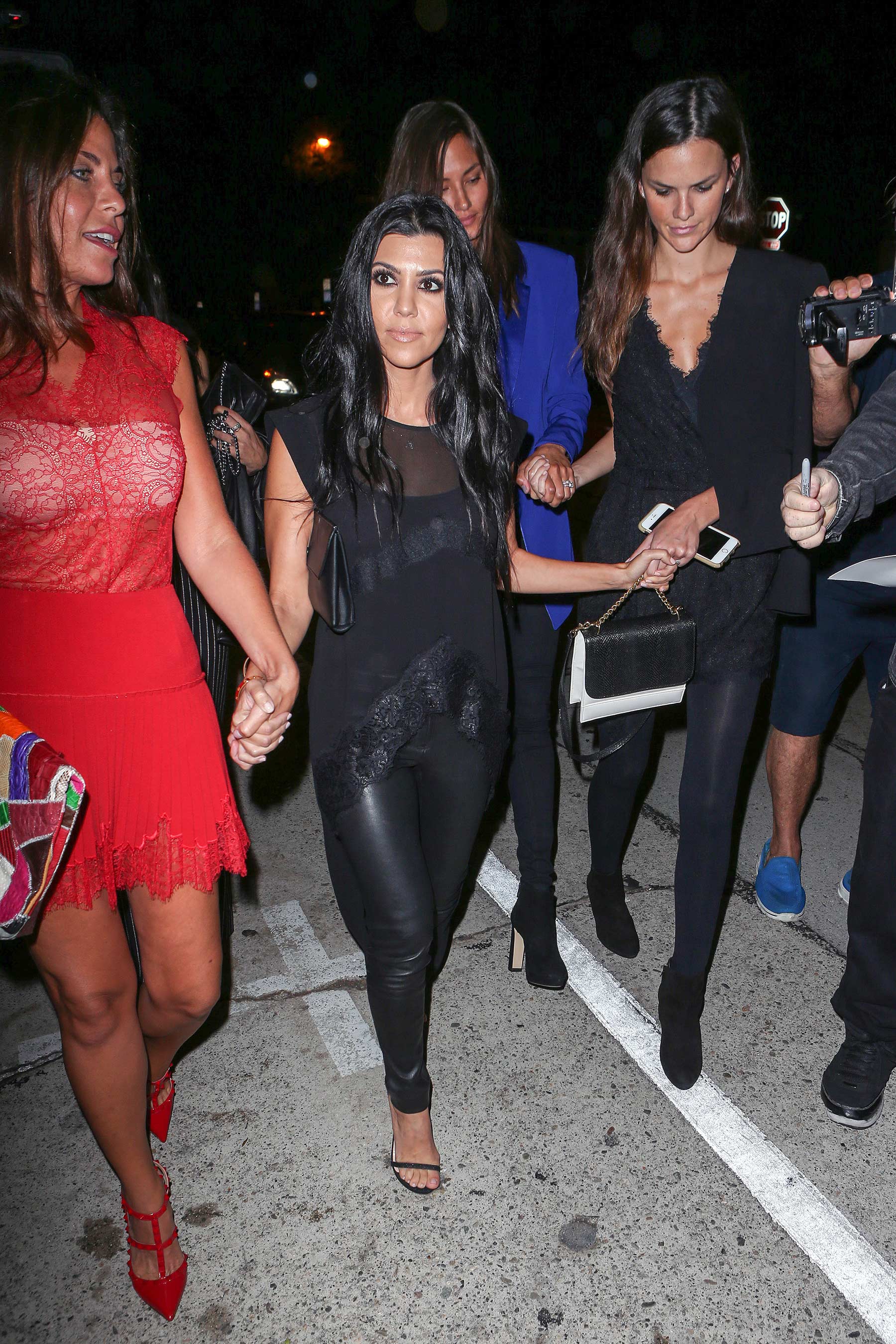 Kourtney Kardashian attends Brian Bowen Smith Metallic Life Exhibit