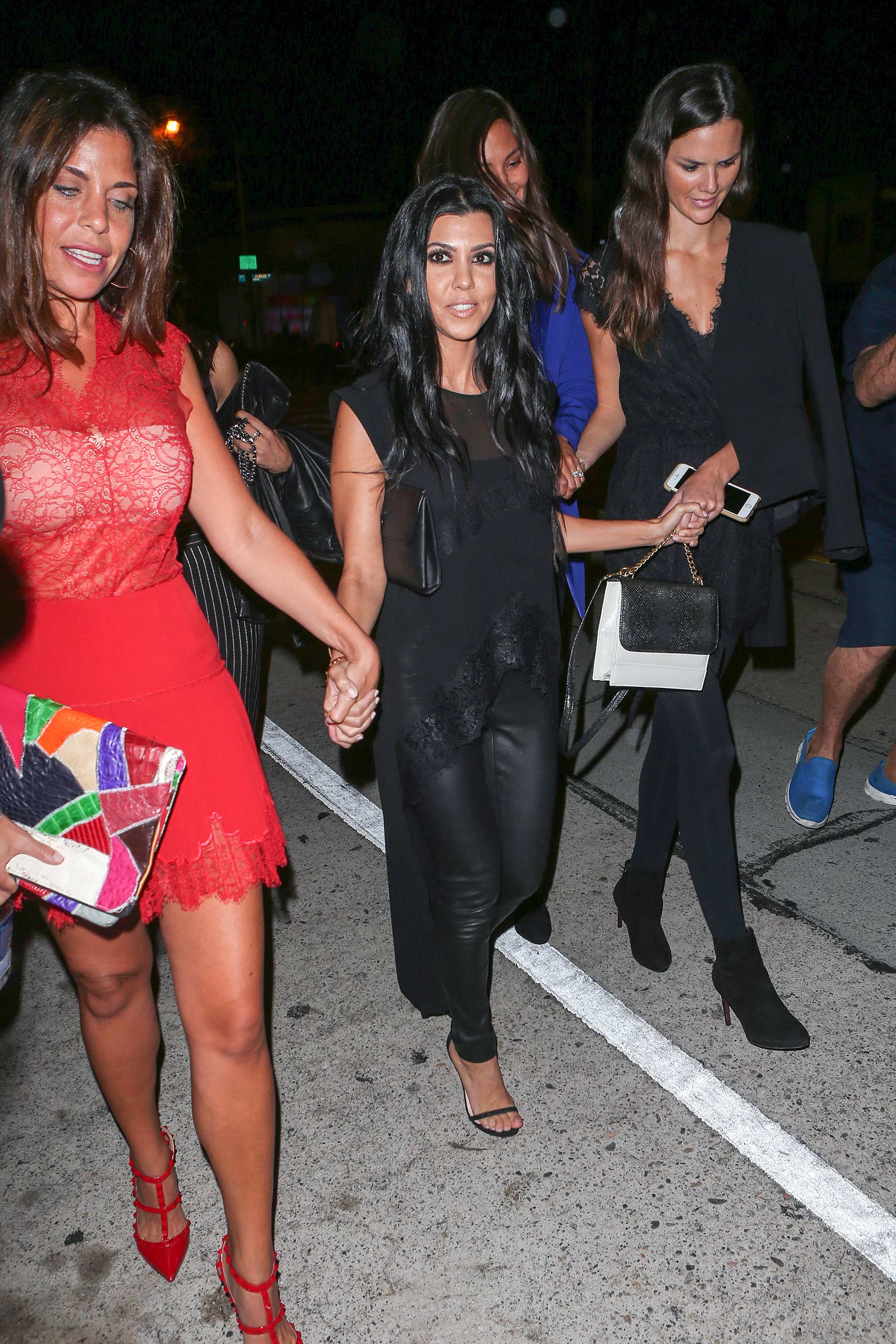 Kourtney Kardashian attends Brian Bowen Smith Metallic Life Exhibit