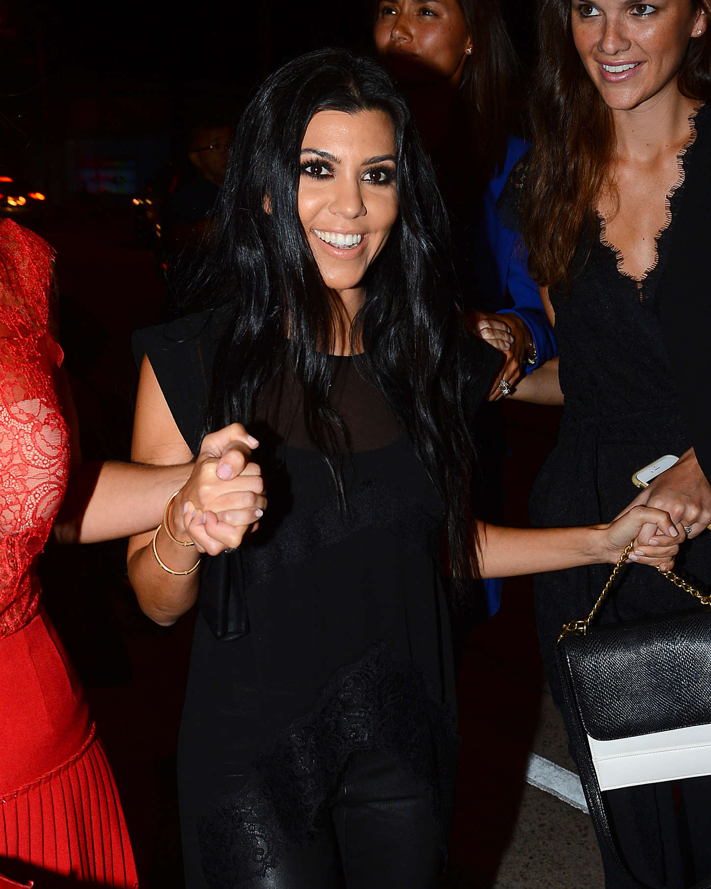 Kourtney Kardashian attends Brian Bowen Smith Metallic Life Exhibit