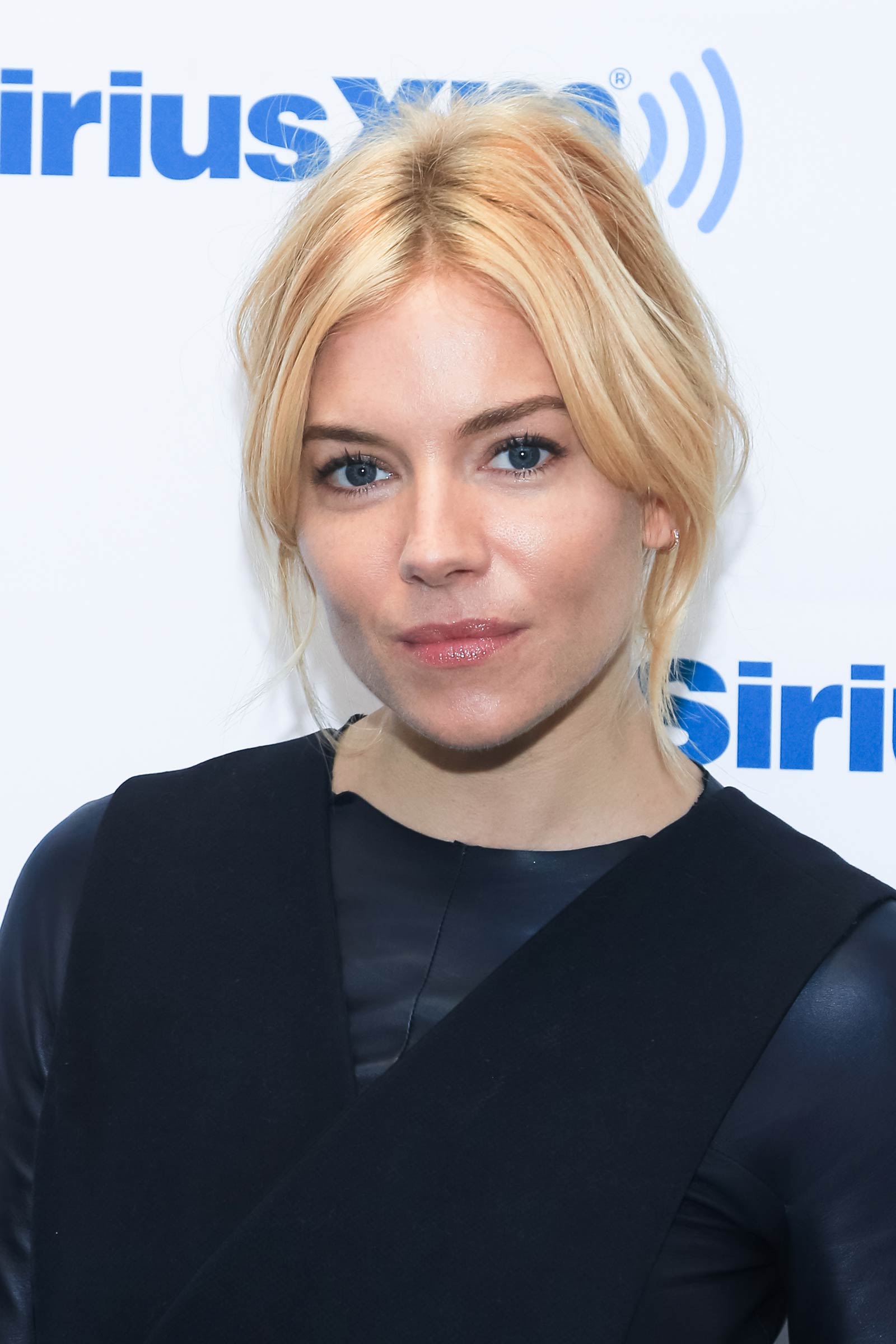Sienna Miller at SiriusXM studios in NYC