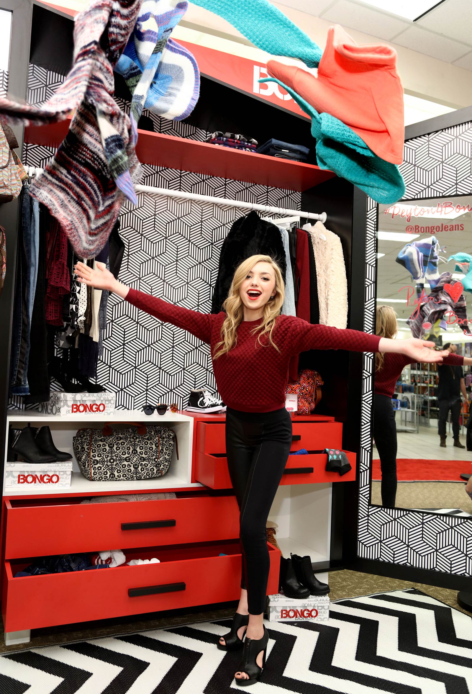 Peyton List hosts Bongo Style Event