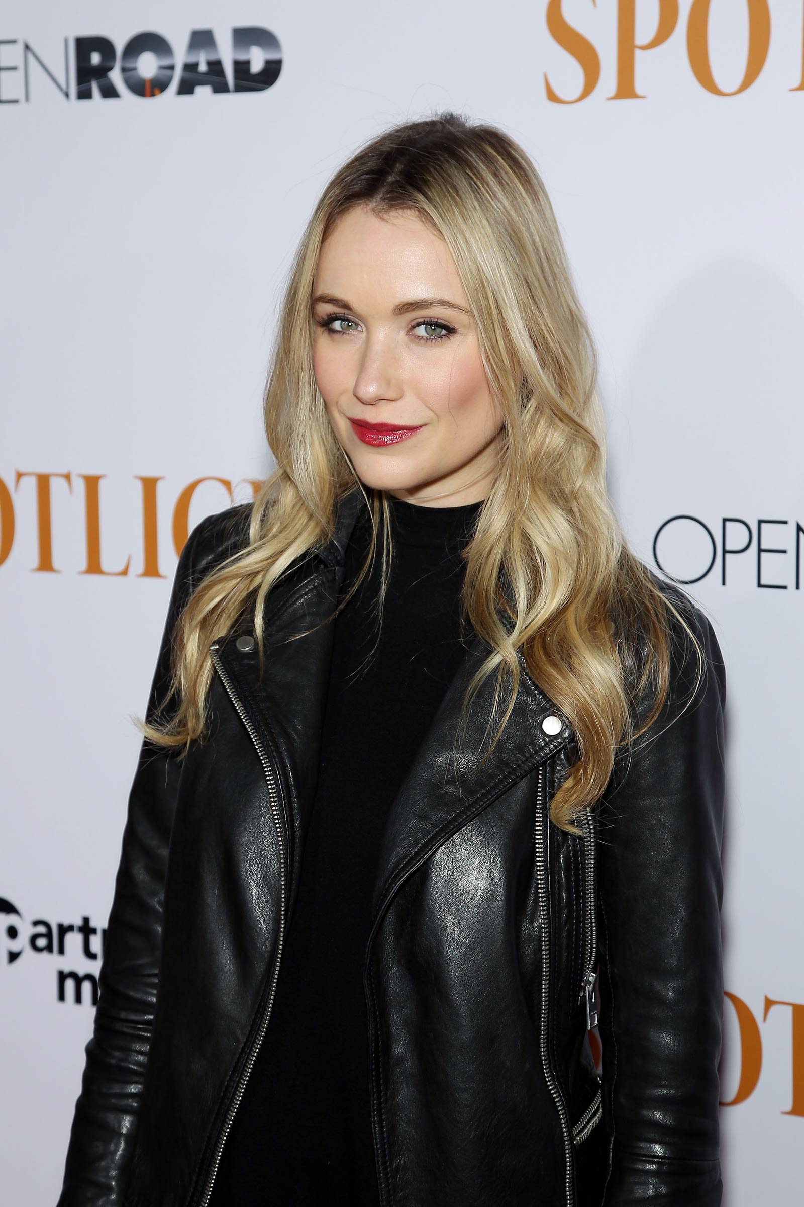 Katrina Bowden attends Spotlight New York premiere