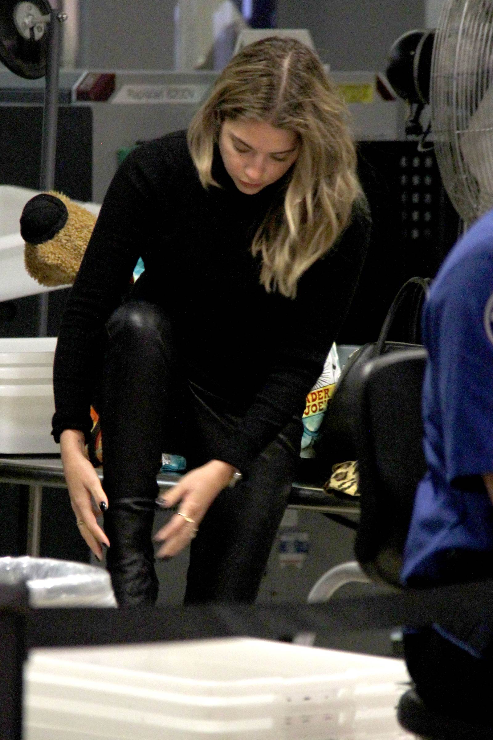 Ashley Benson at LAX airport