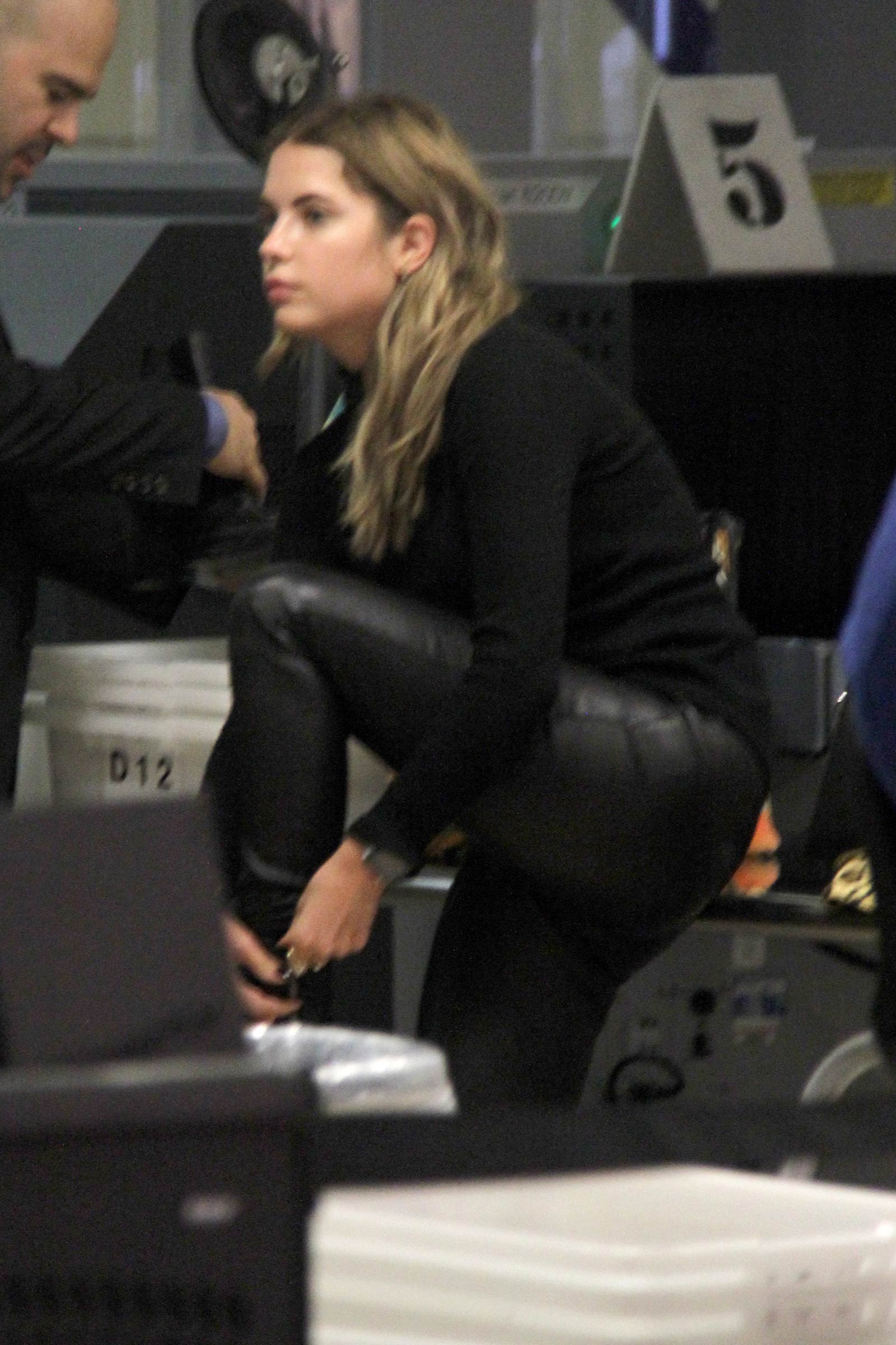 Ashley Benson at LAX airport
