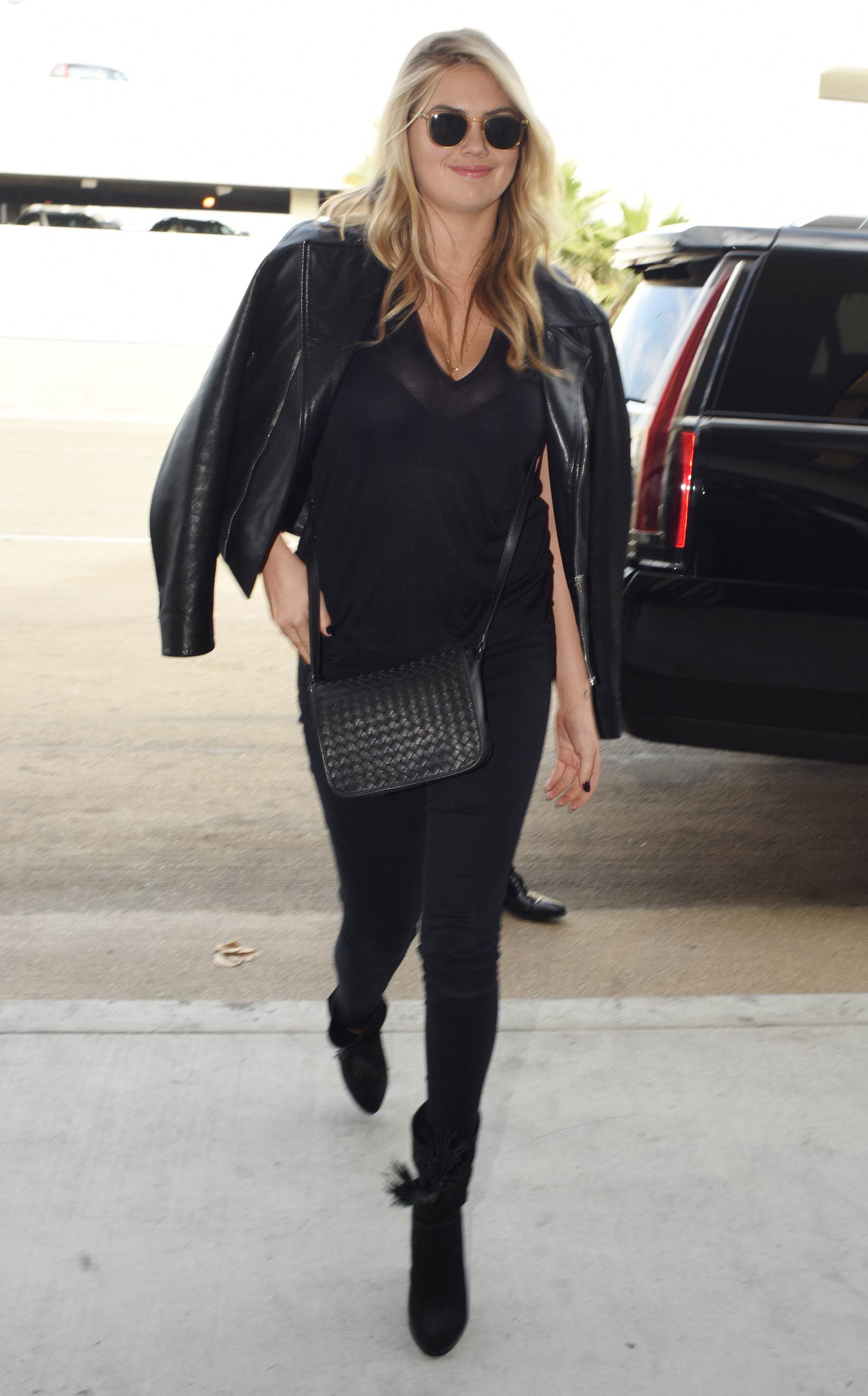 Kate Upton at LAX Airport