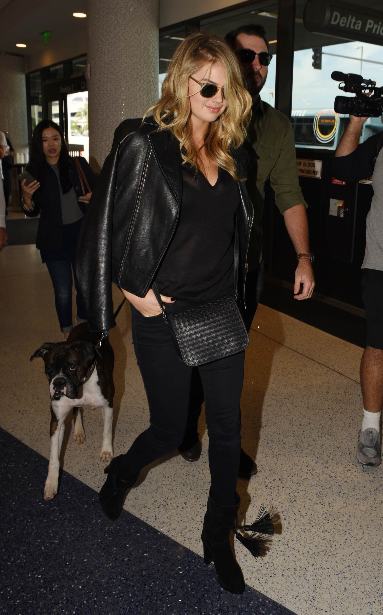 Kate Upton at LAX Airport