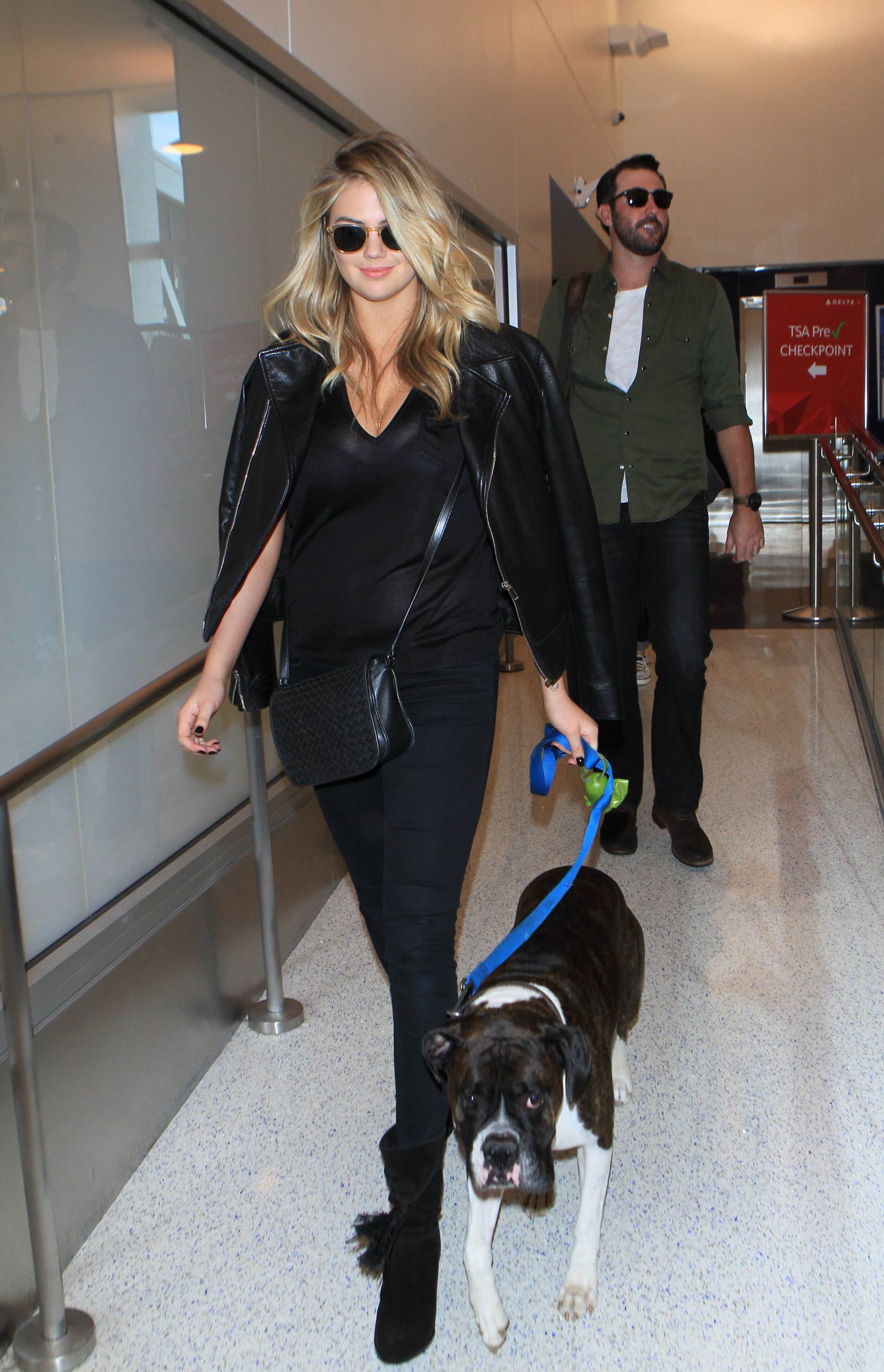 Kate Upton at LAX Airport