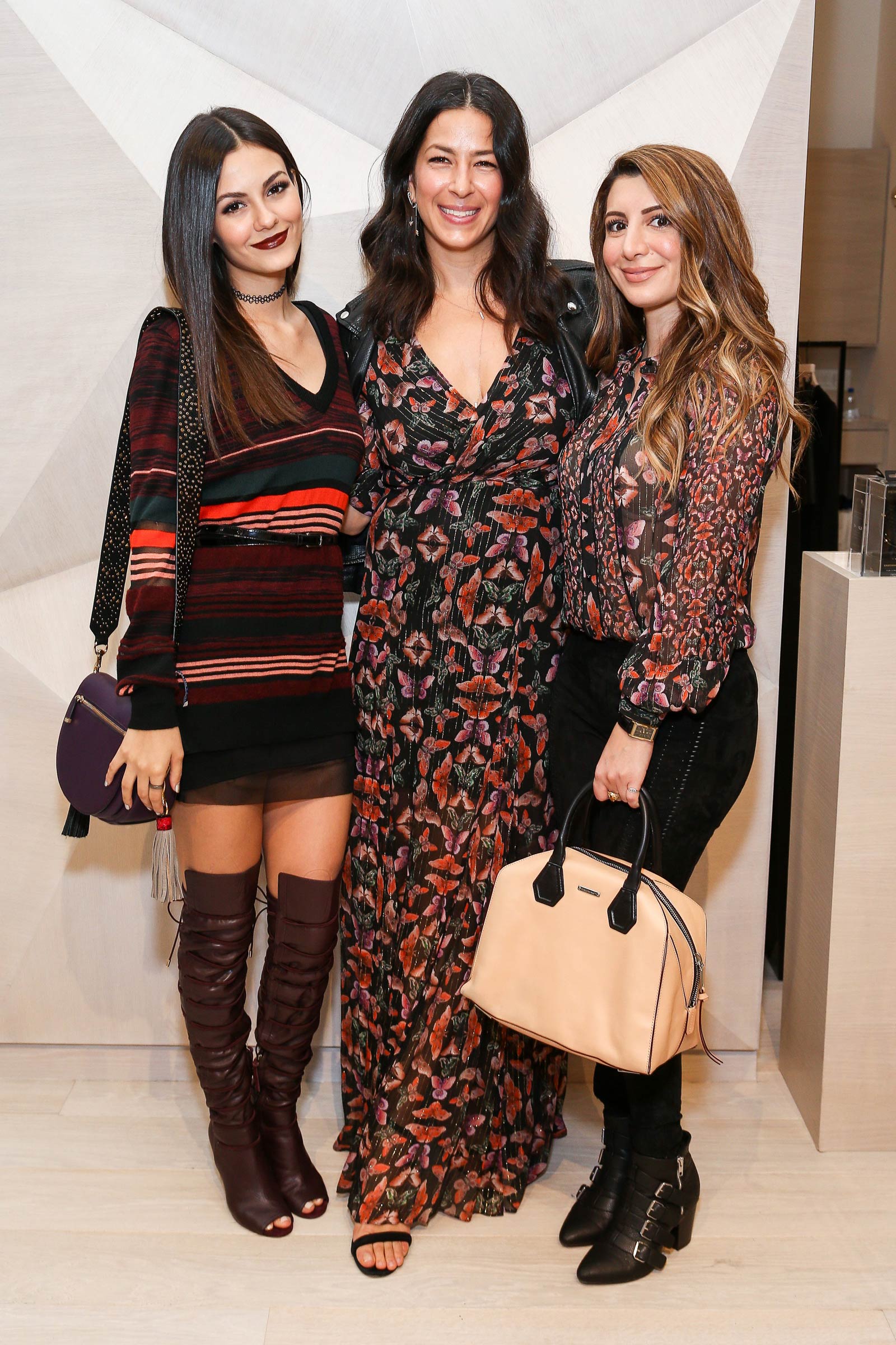 Victoria Justice attends Rebecca Minkoff Flagship Store Opening