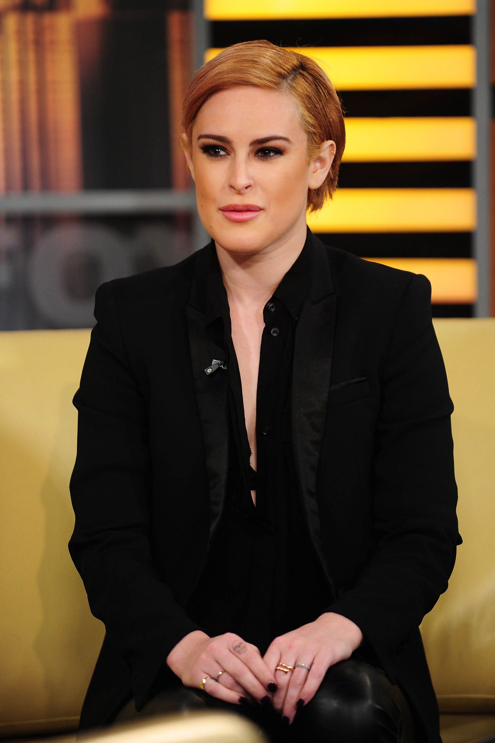 Rumer Willis visits On Good Day Fox 5