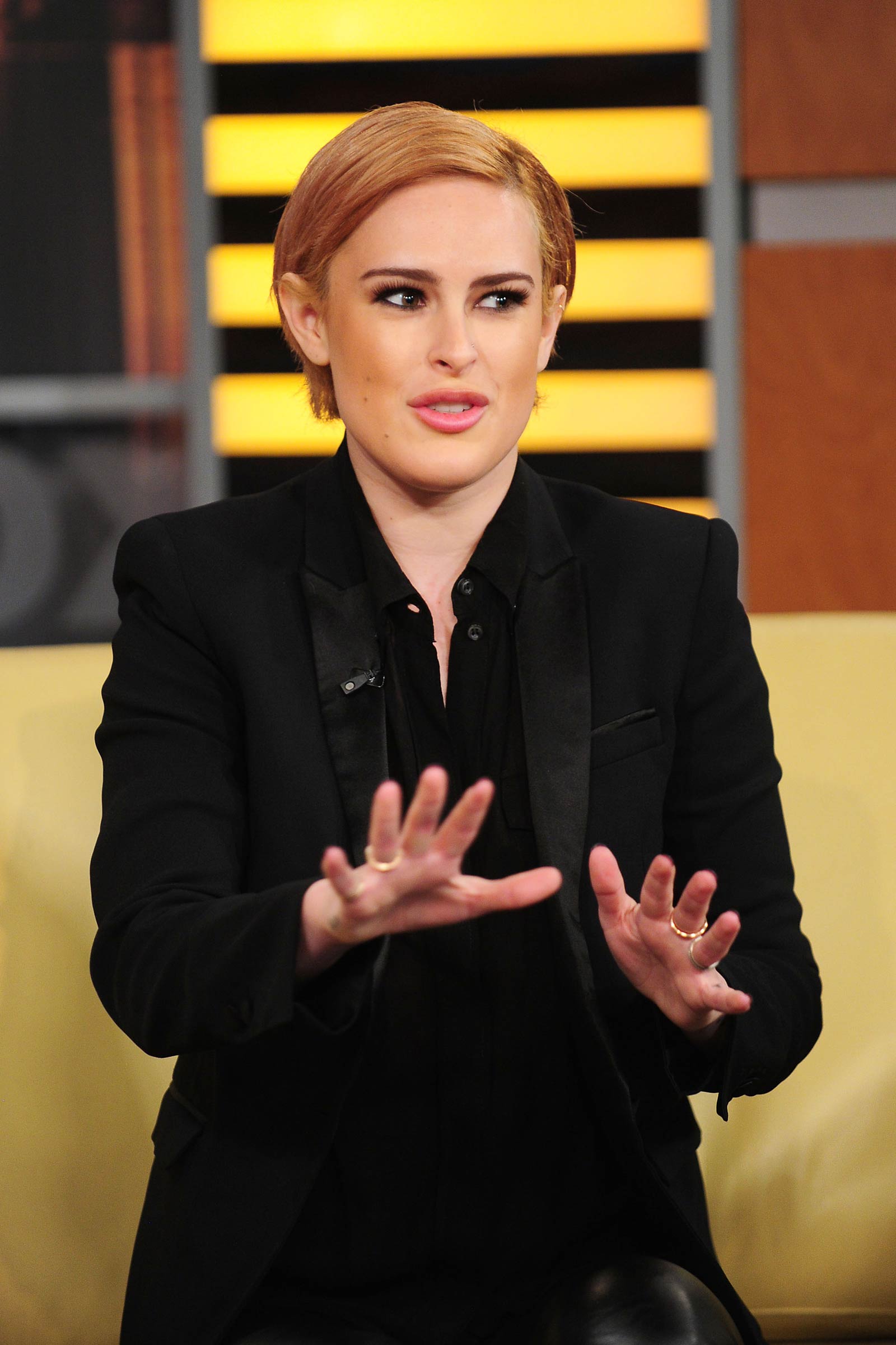 Rumer Willis visits On Good Day Fox 5