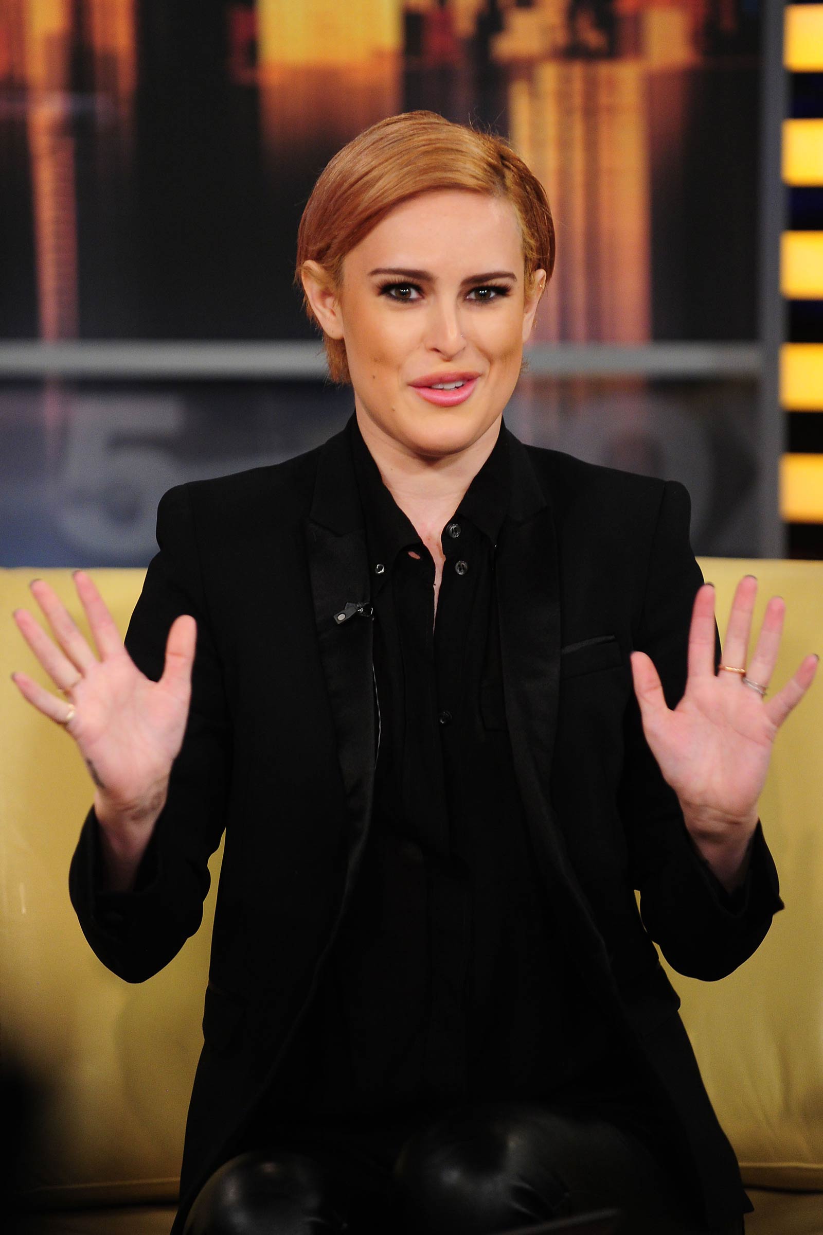 Rumer Willis visits On Good Day Fox 5