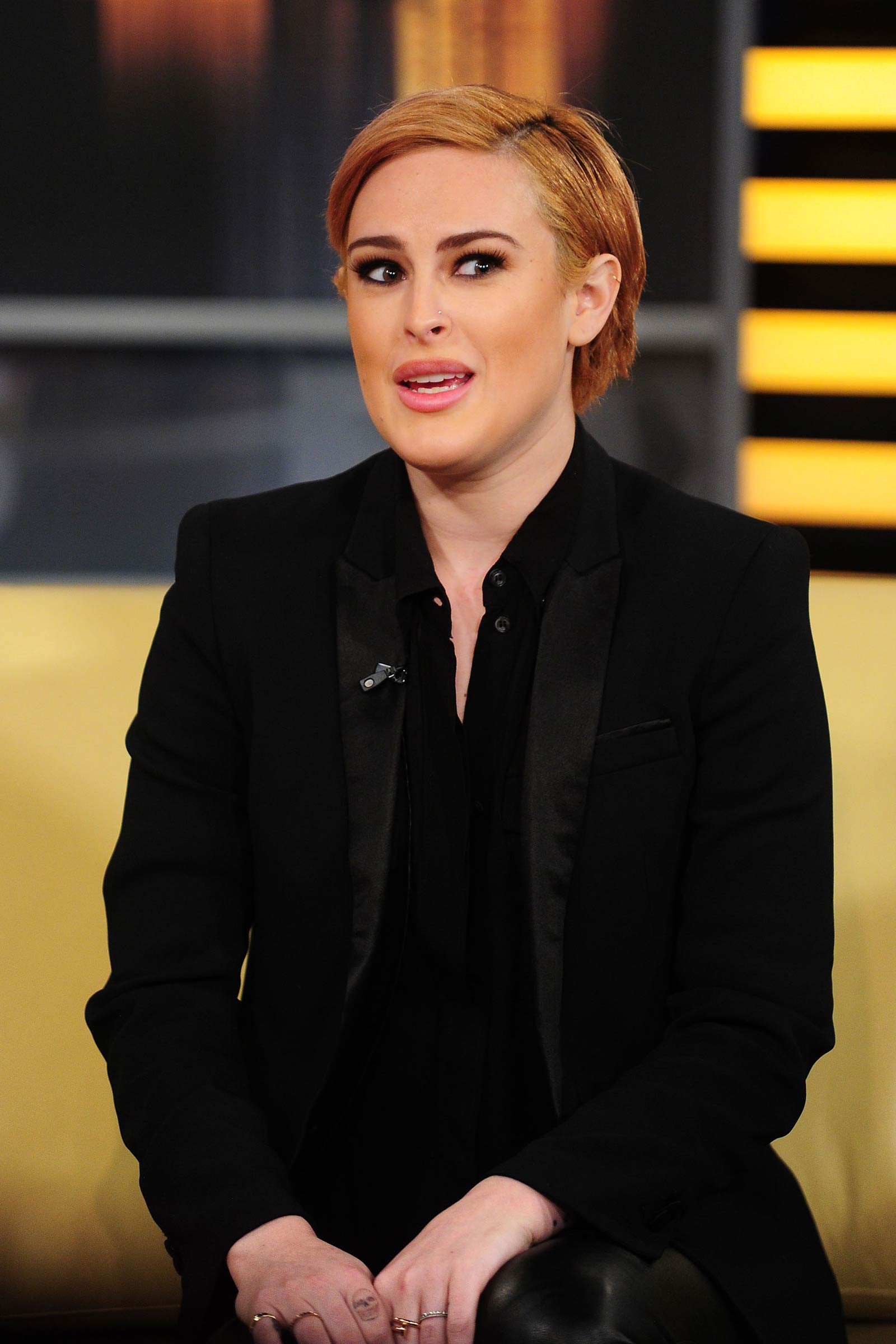 Rumer Willis visits On Good Day Fox 5