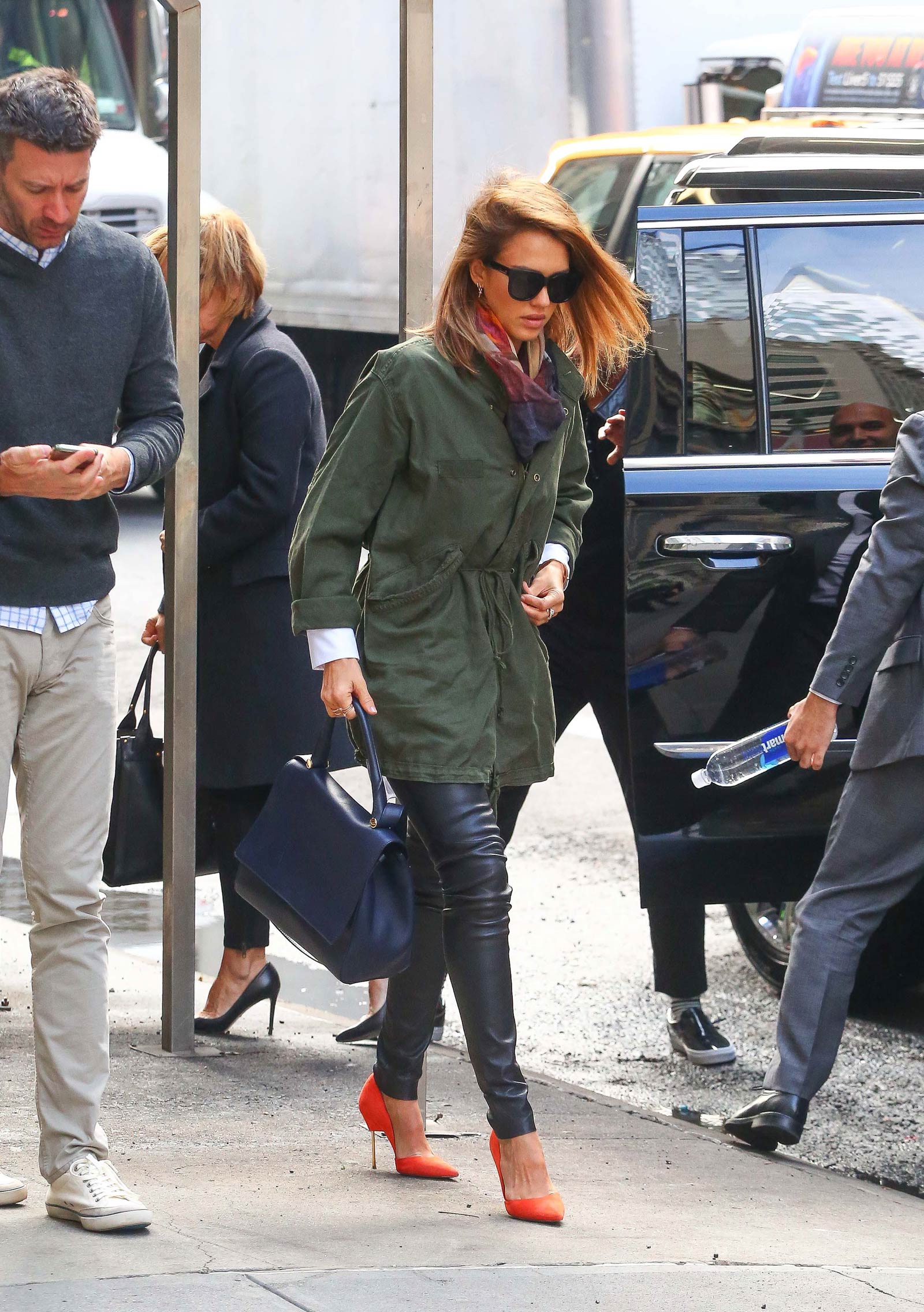 Jessica Alba out in NYC
