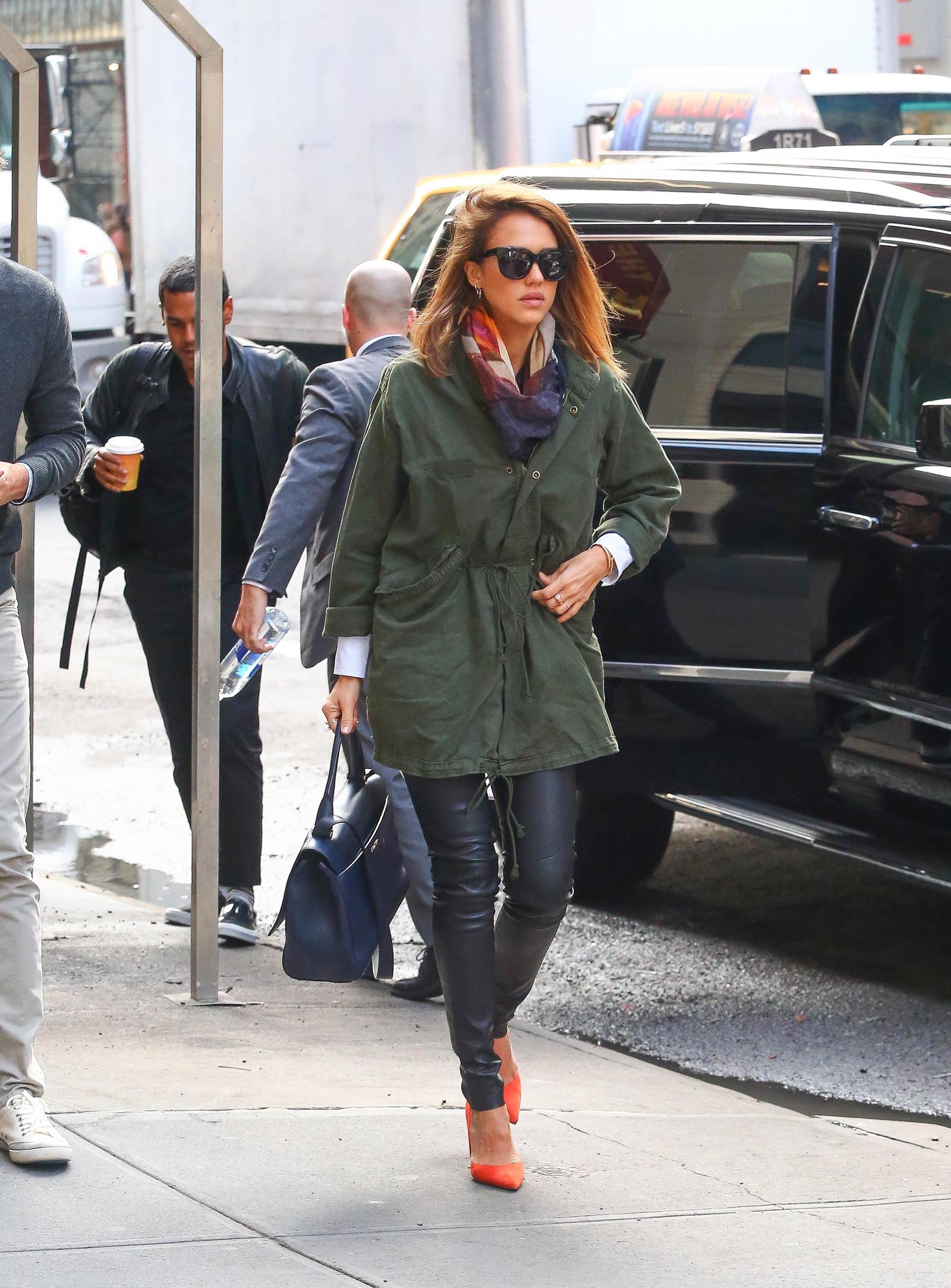 Jessica Alba out in NYC