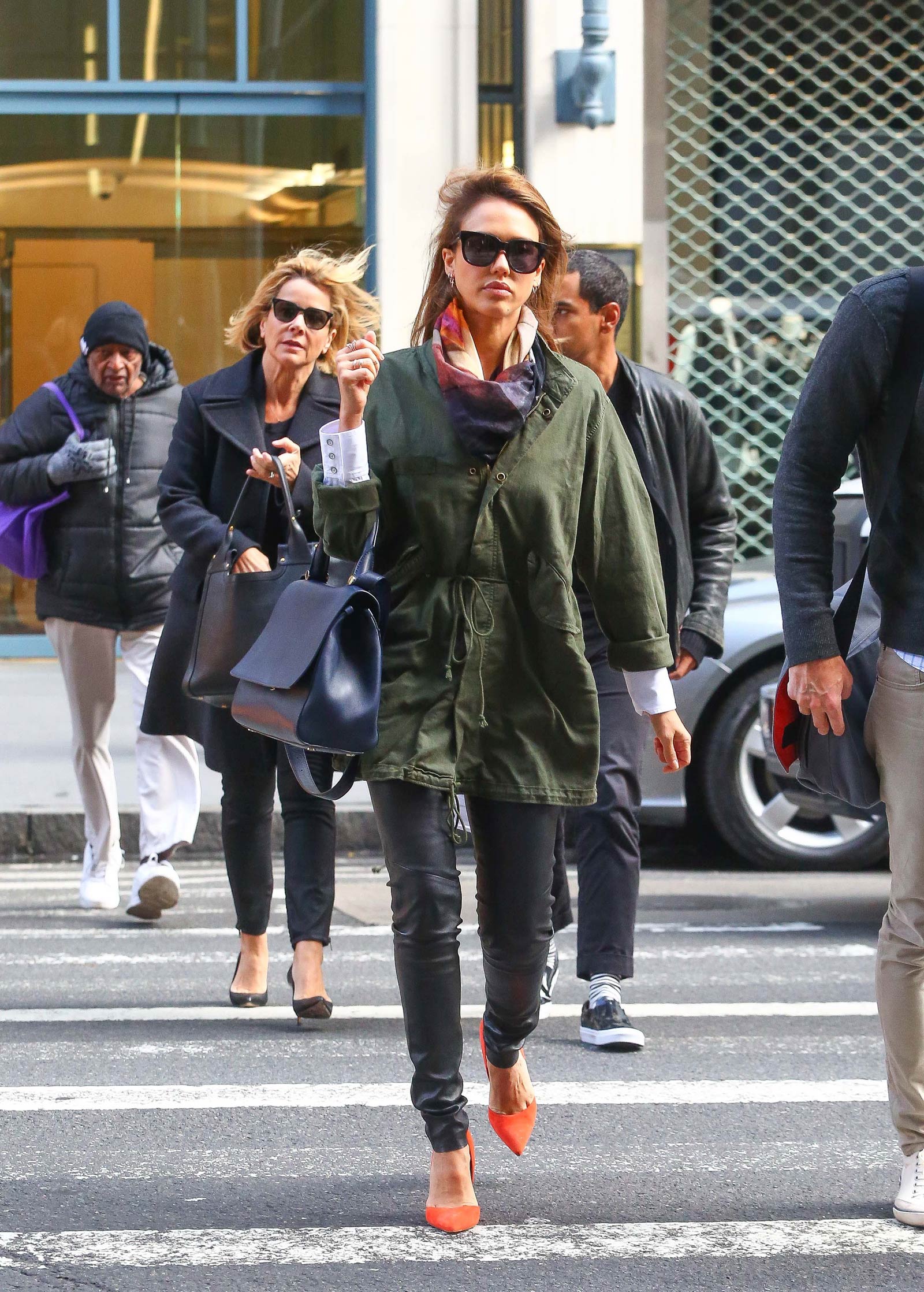 Jessica Alba out in NYC