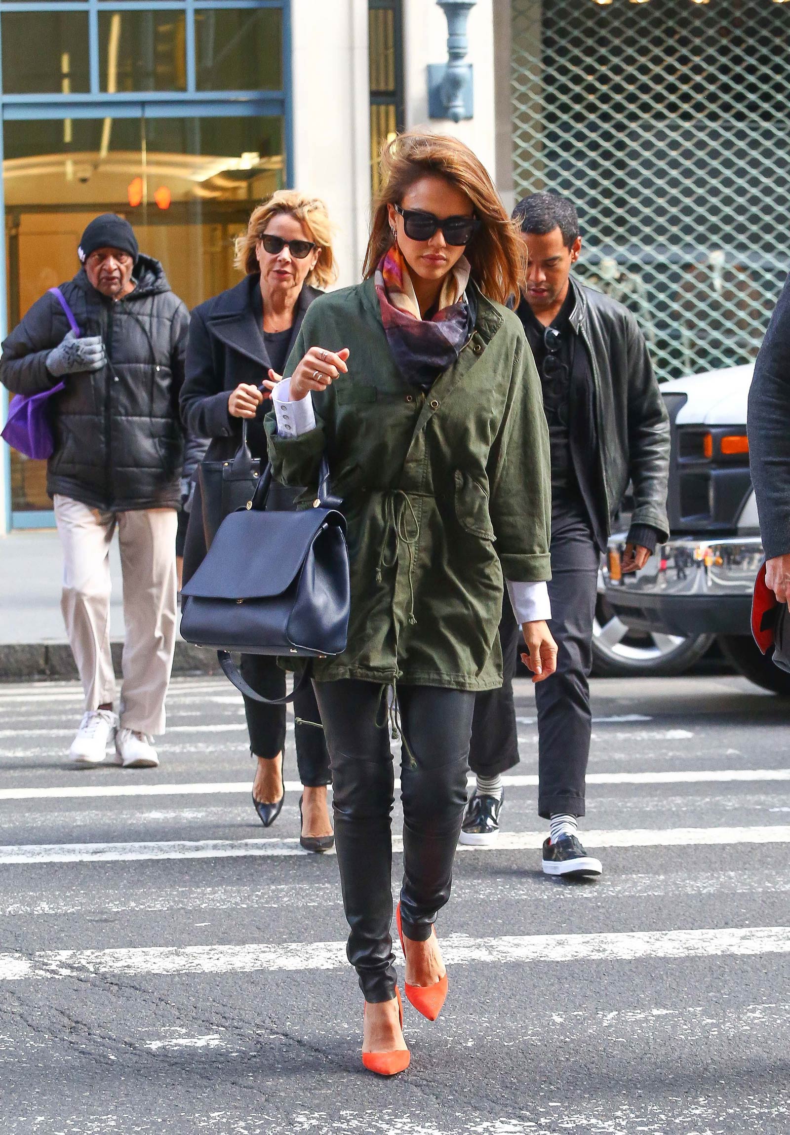 Jessica Alba out in NYC