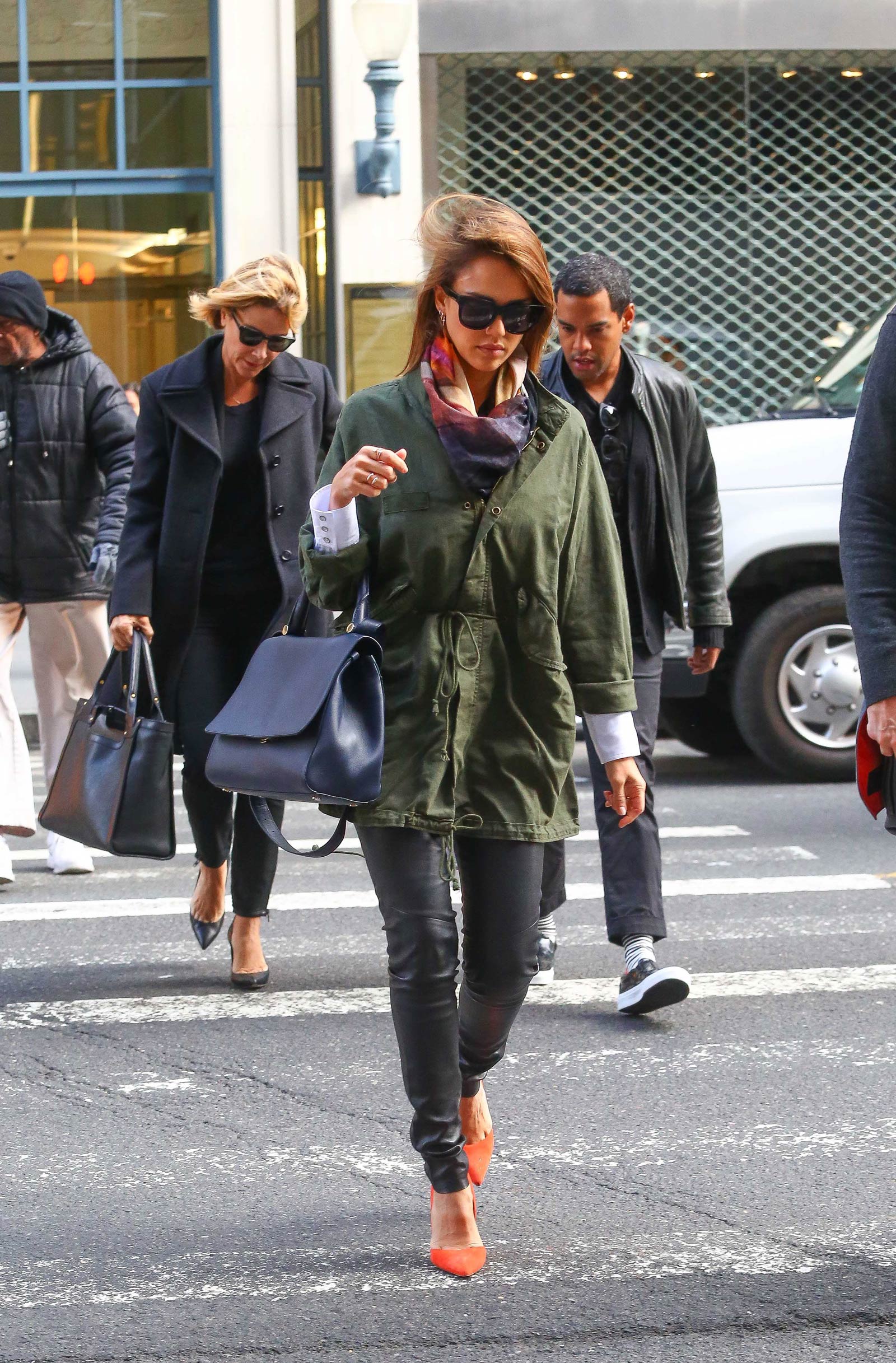 Jessica Alba out in NYC