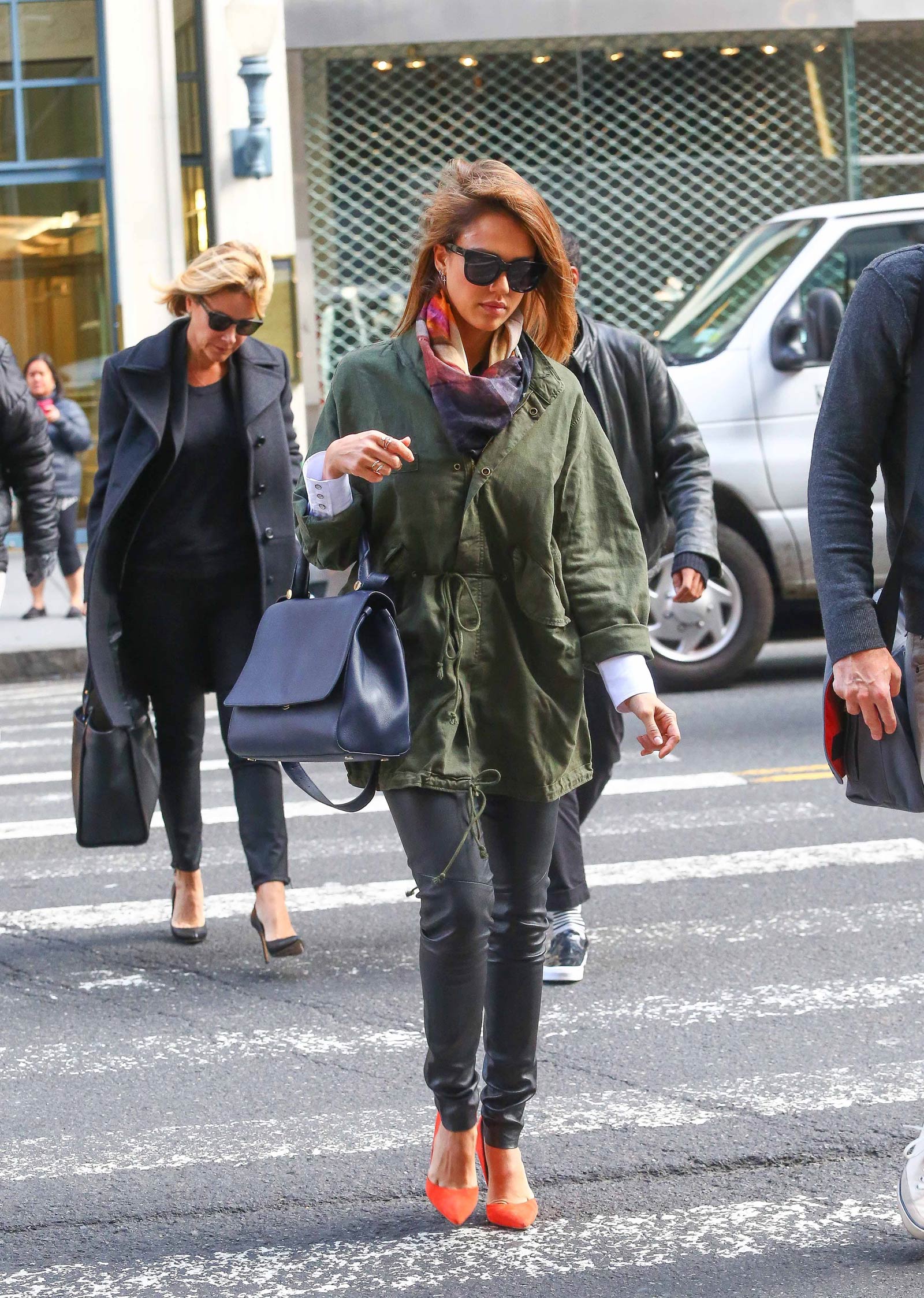 Jessica Alba out in NYC