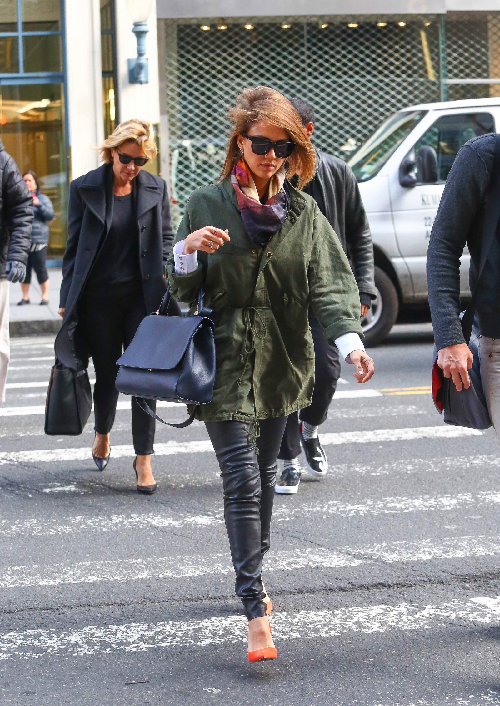 Jessica Alba out in NYC