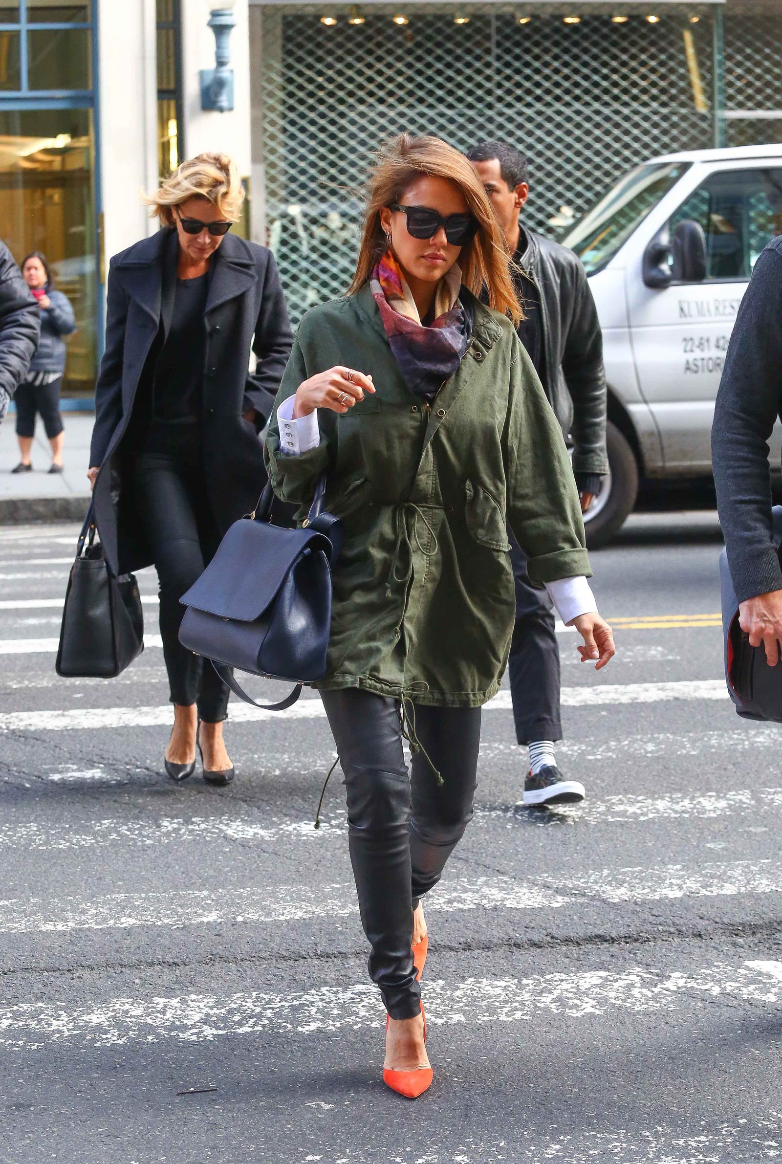 Jessica Alba out in NYC