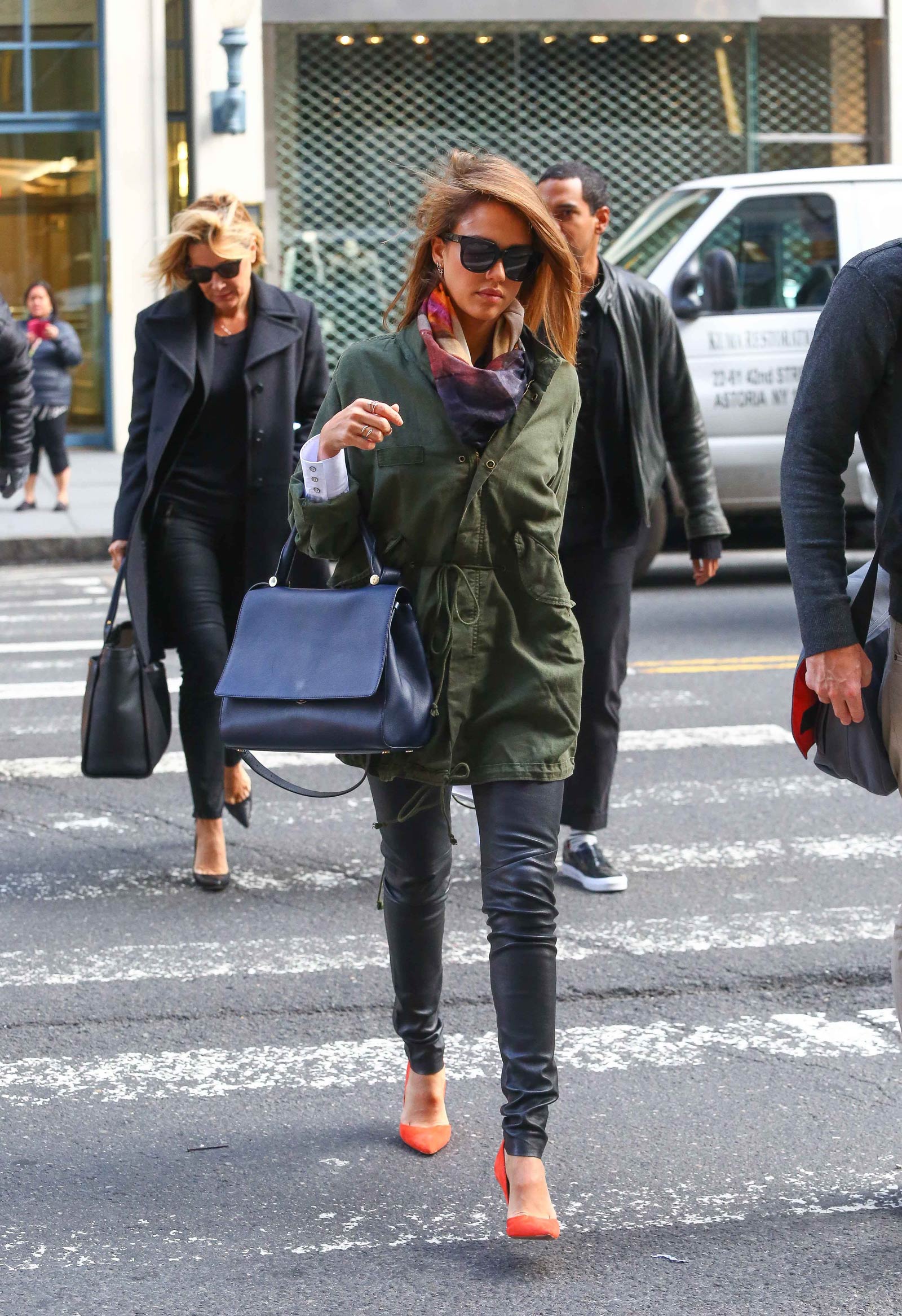 Jessica Alba out in NYC