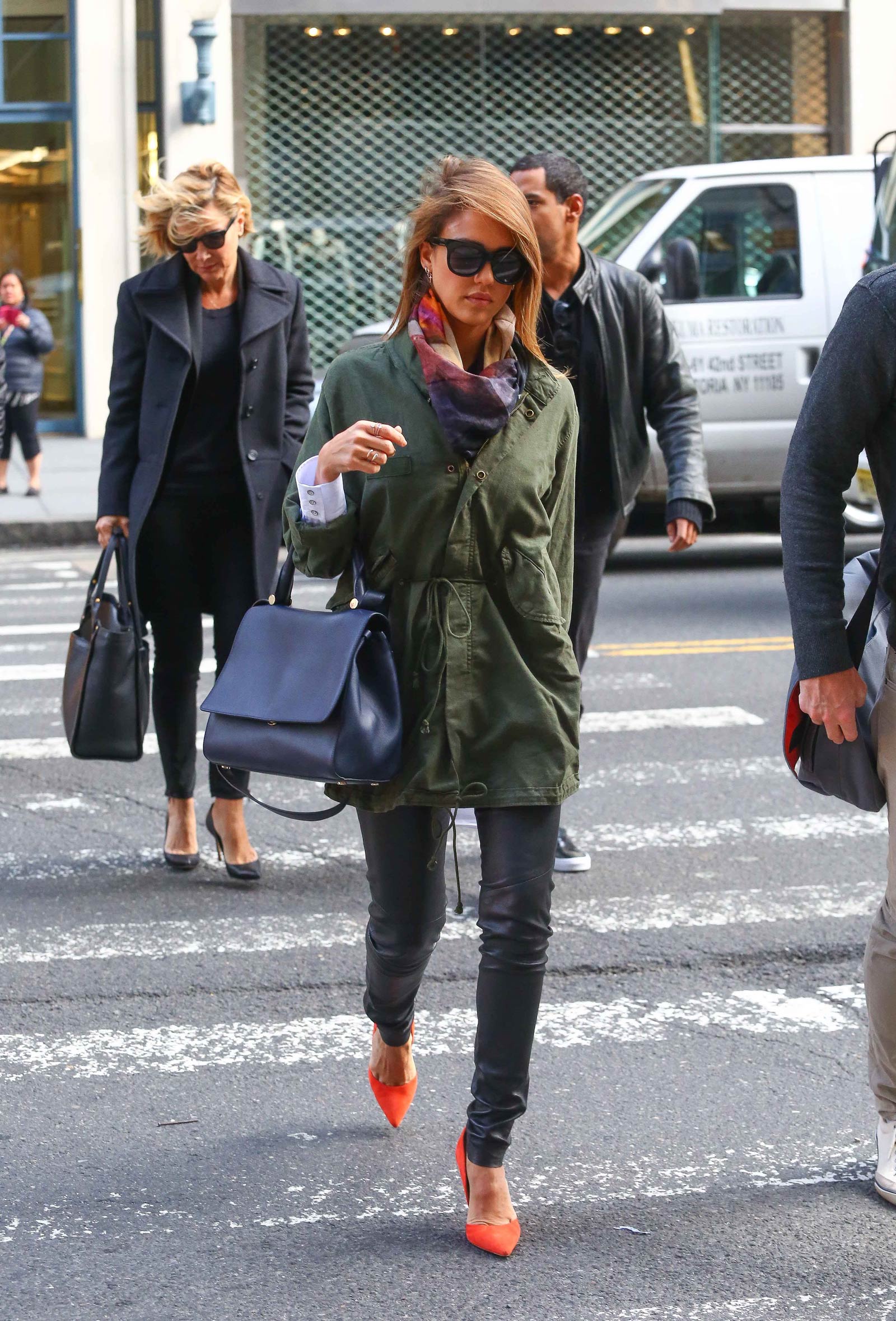 Jessica Alba out in NYC