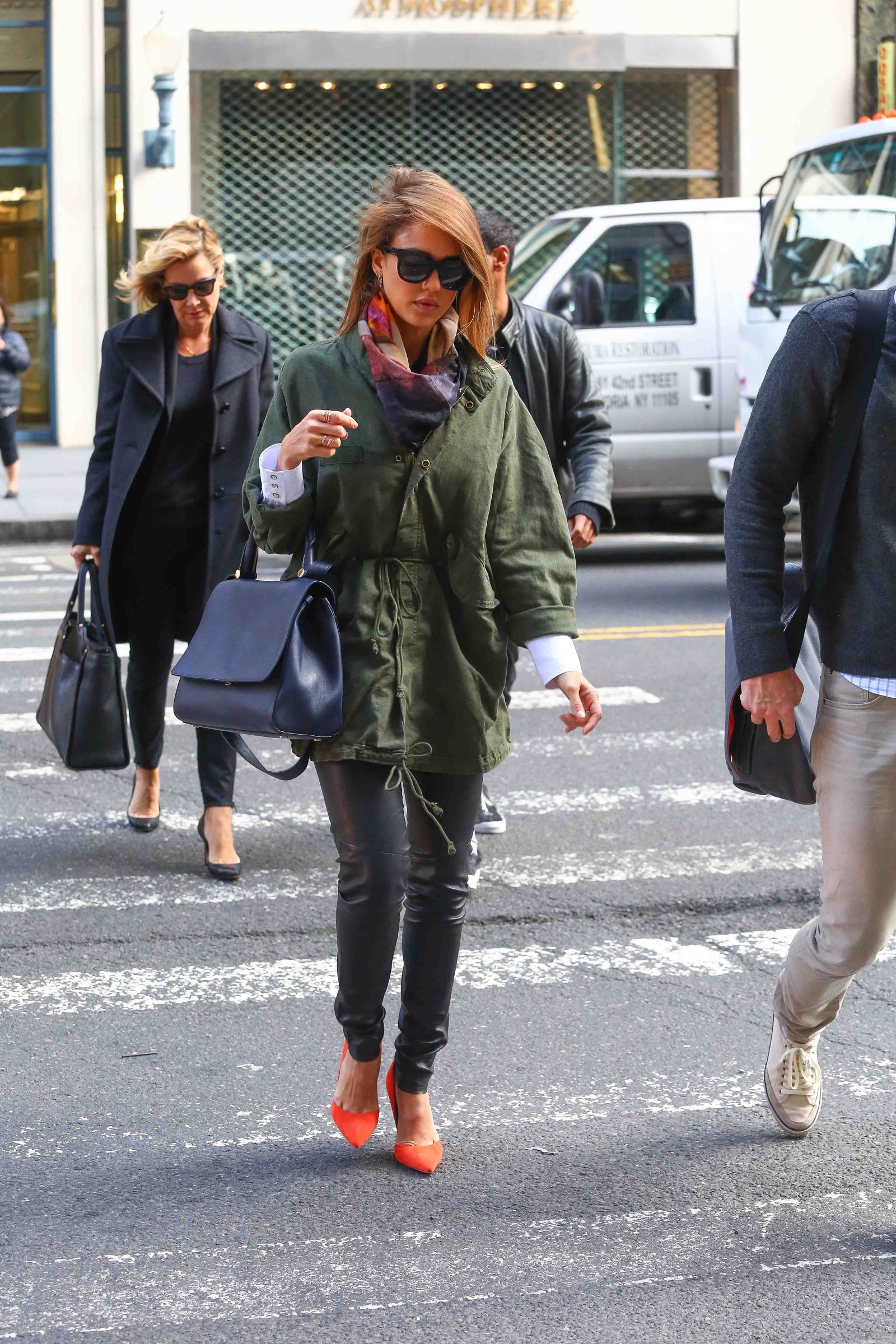 Jessica Alba out in NYC