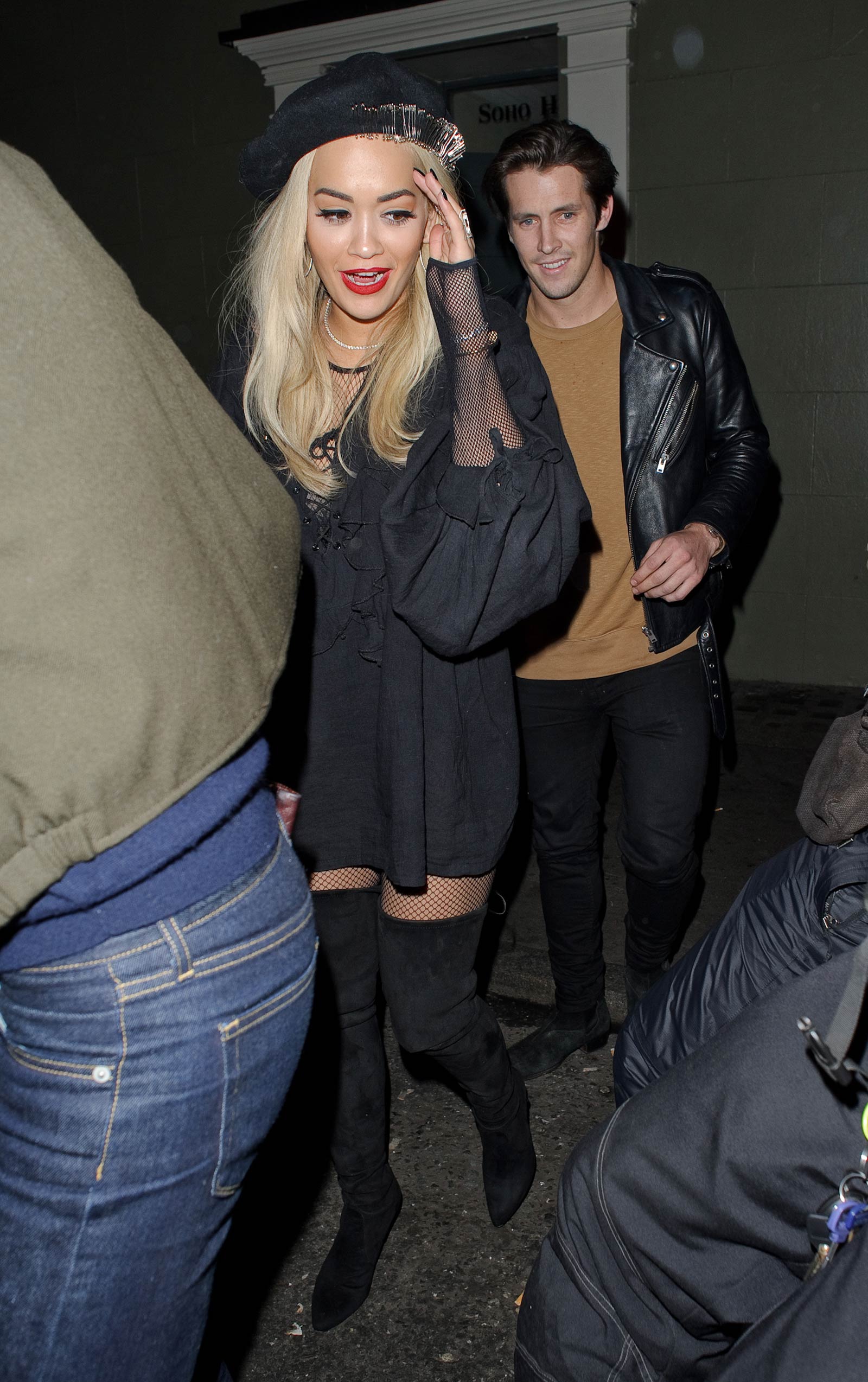 Rita Ora at Soho House private members club