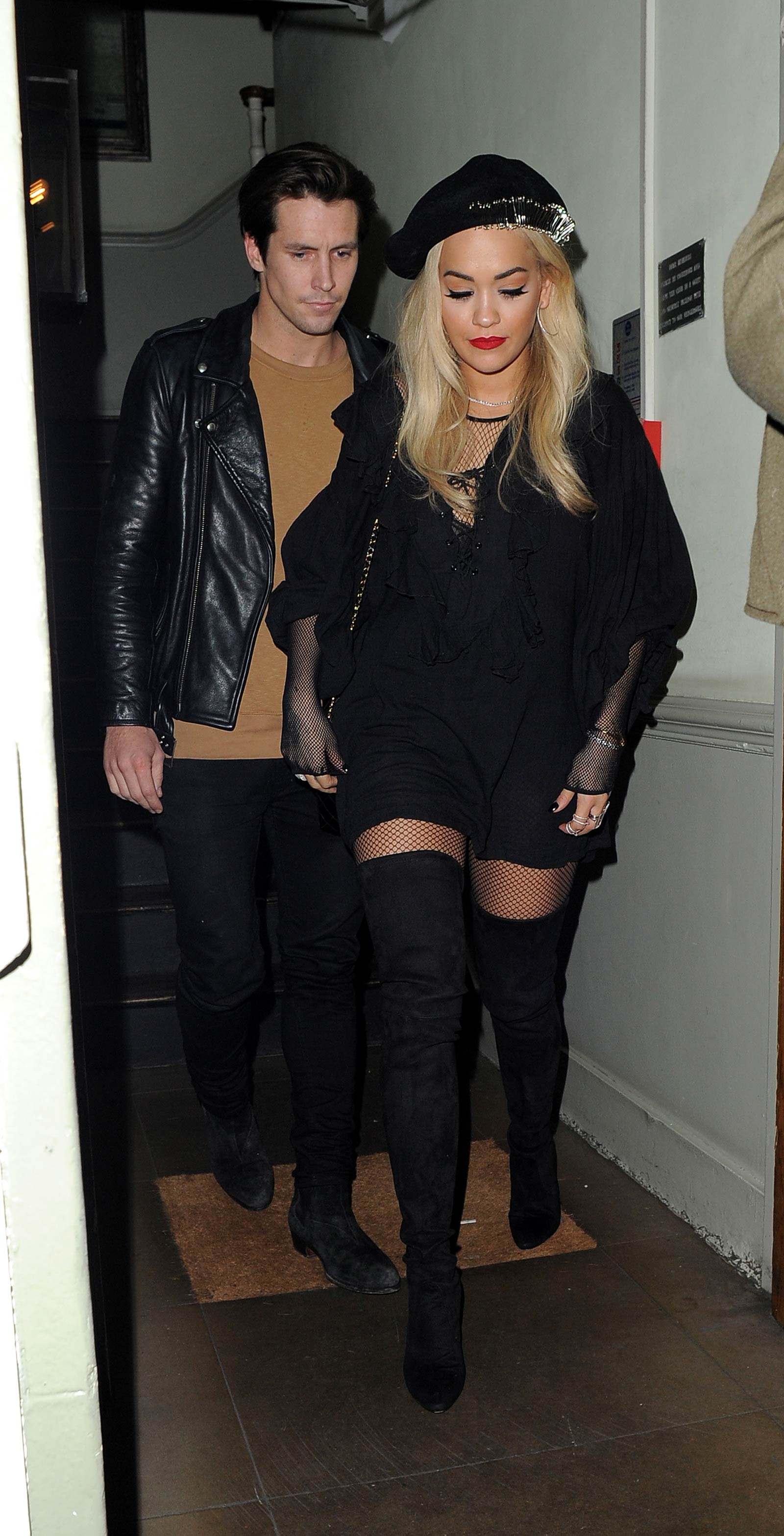 Rita Ora at Soho House private members club