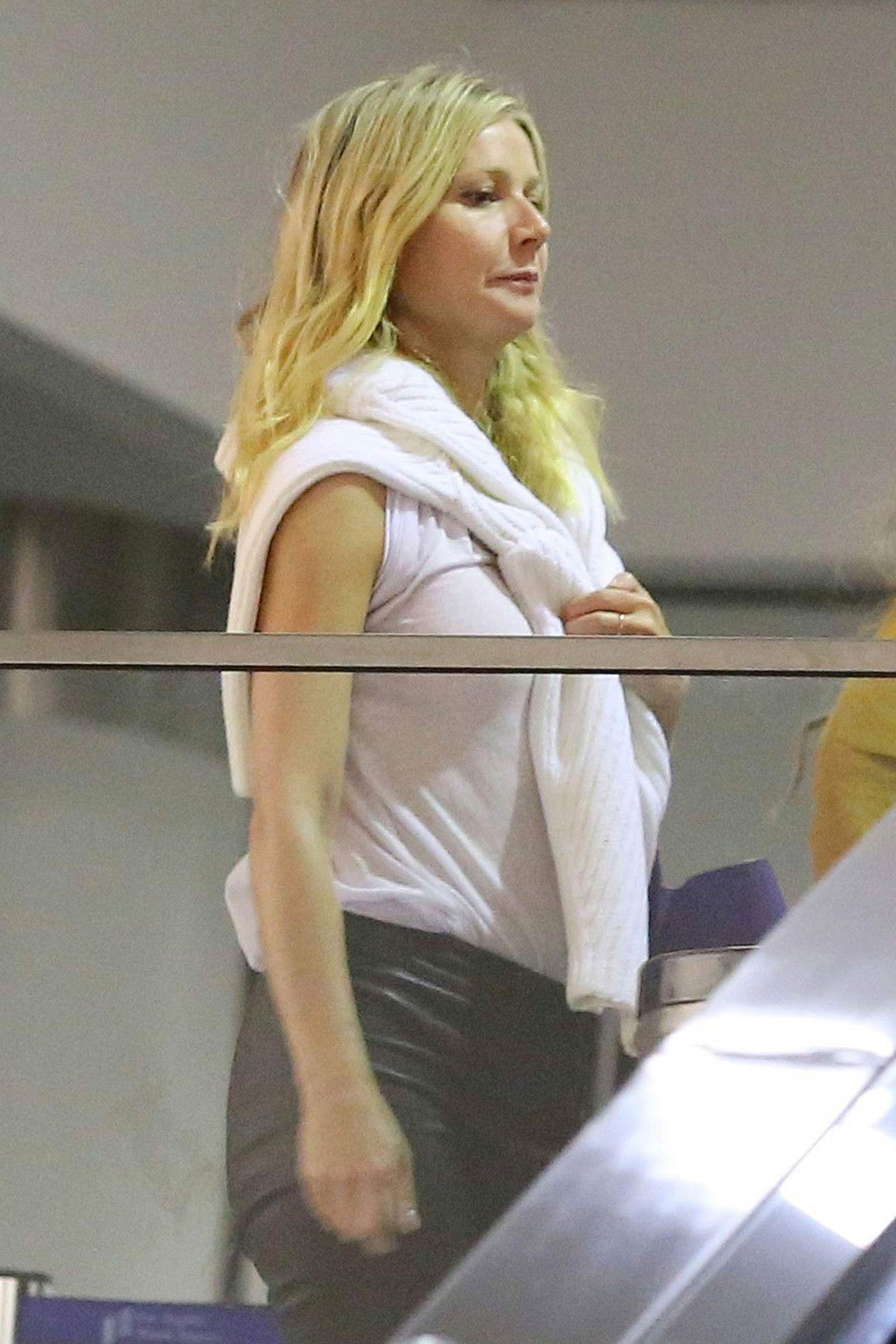 Gwyneth Paltrow seen leaving the JFK airport