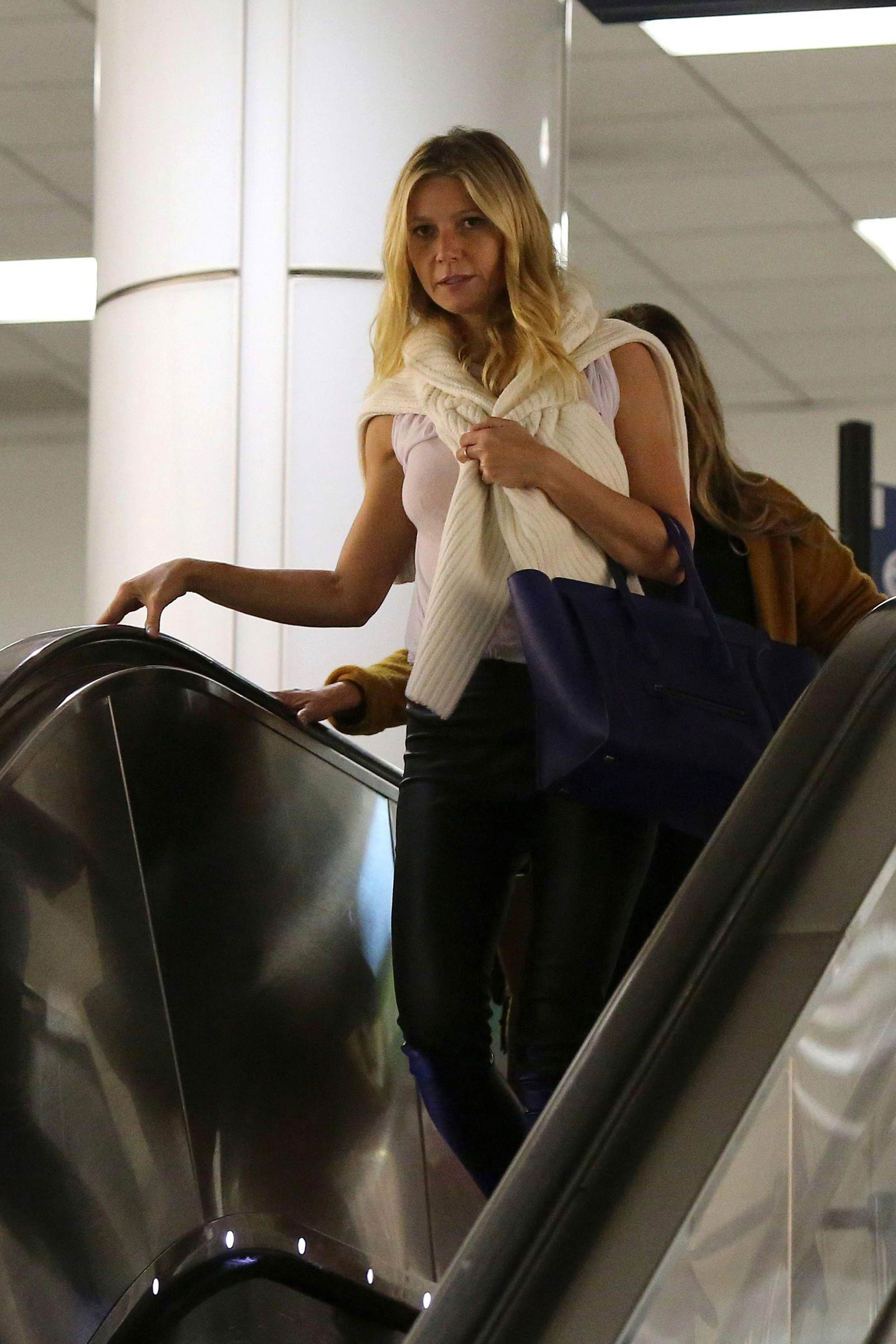 Gwyneth Paltrow seen leaving the JFK airport