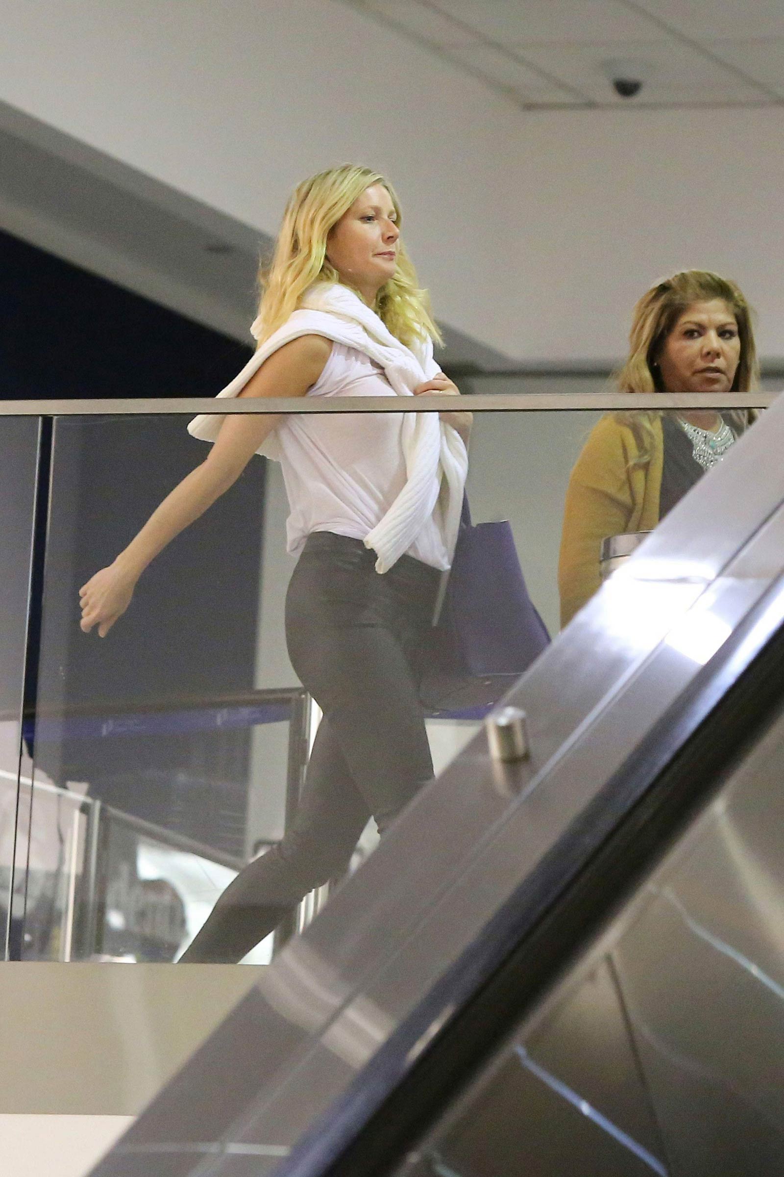 Gwyneth Paltrow seen leaving the JFK airport