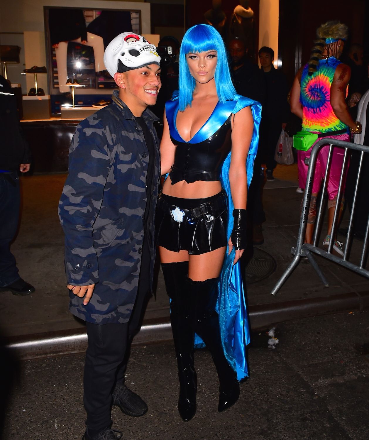 Nina Agdal attends Heidi Klum Halloween Party