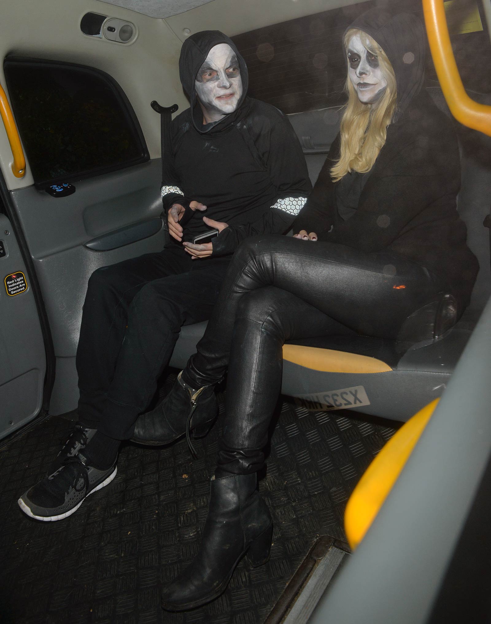 Holly Willoughby attends Jonathan Ross annual Halloween party