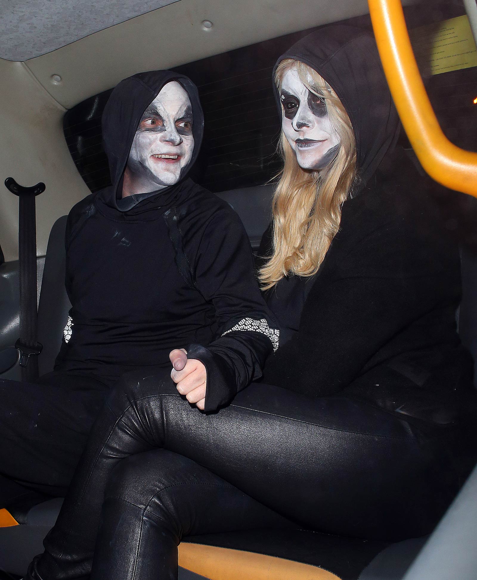 Holly Willoughby attends Jonathan Ross annual Halloween party