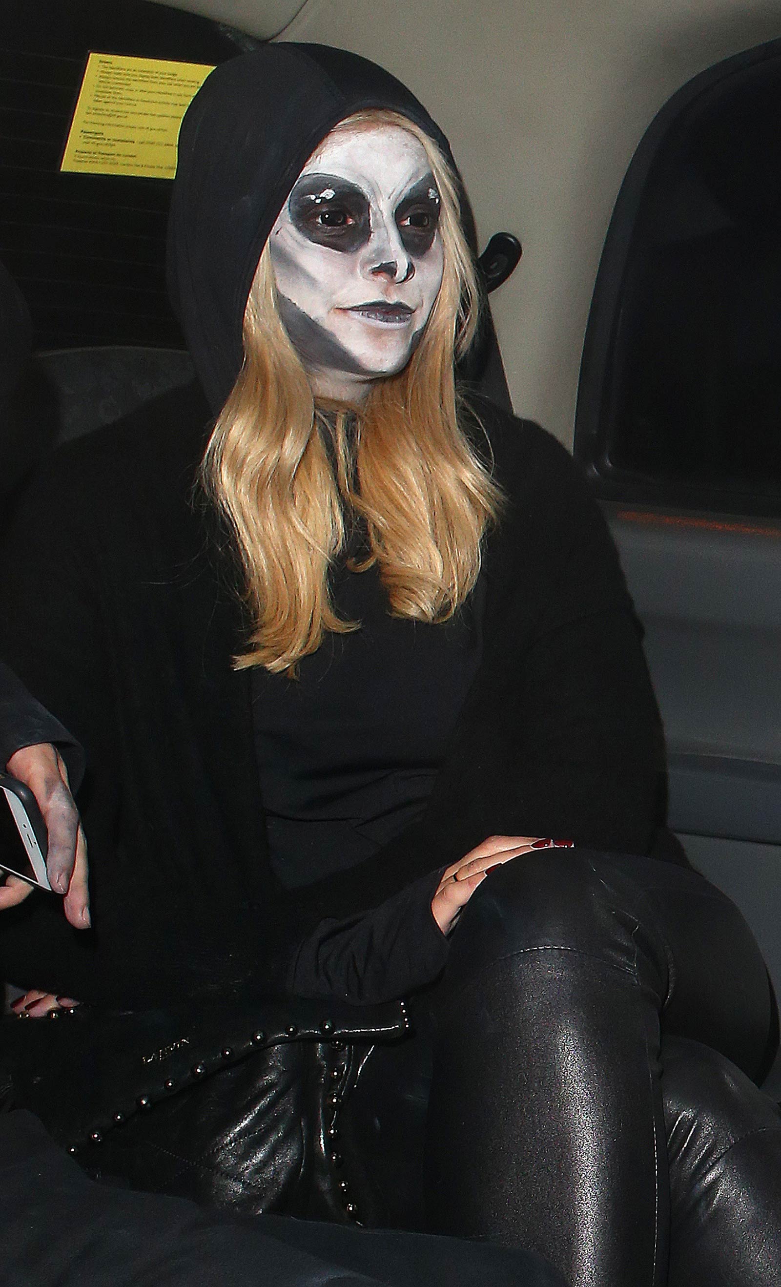 Holly Willoughby attends Jonathan Ross annual Halloween party