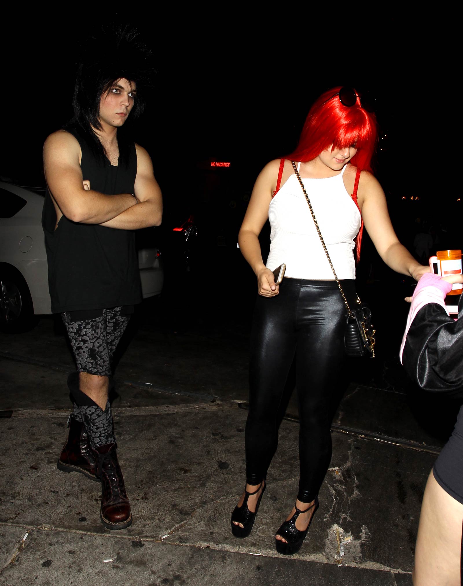 Ariel Winter attends at Just Jared Halloween Party