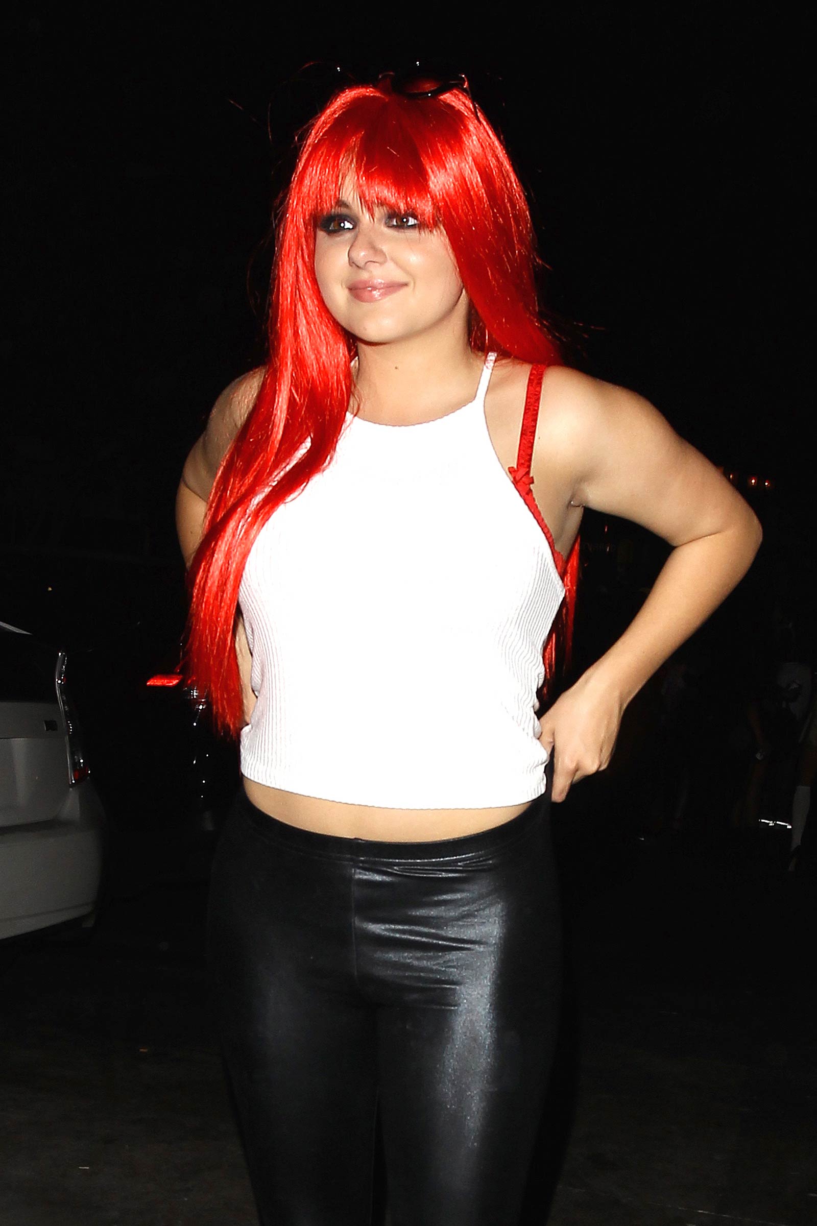 Ariel Winter attends at Just Jared Halloween Party