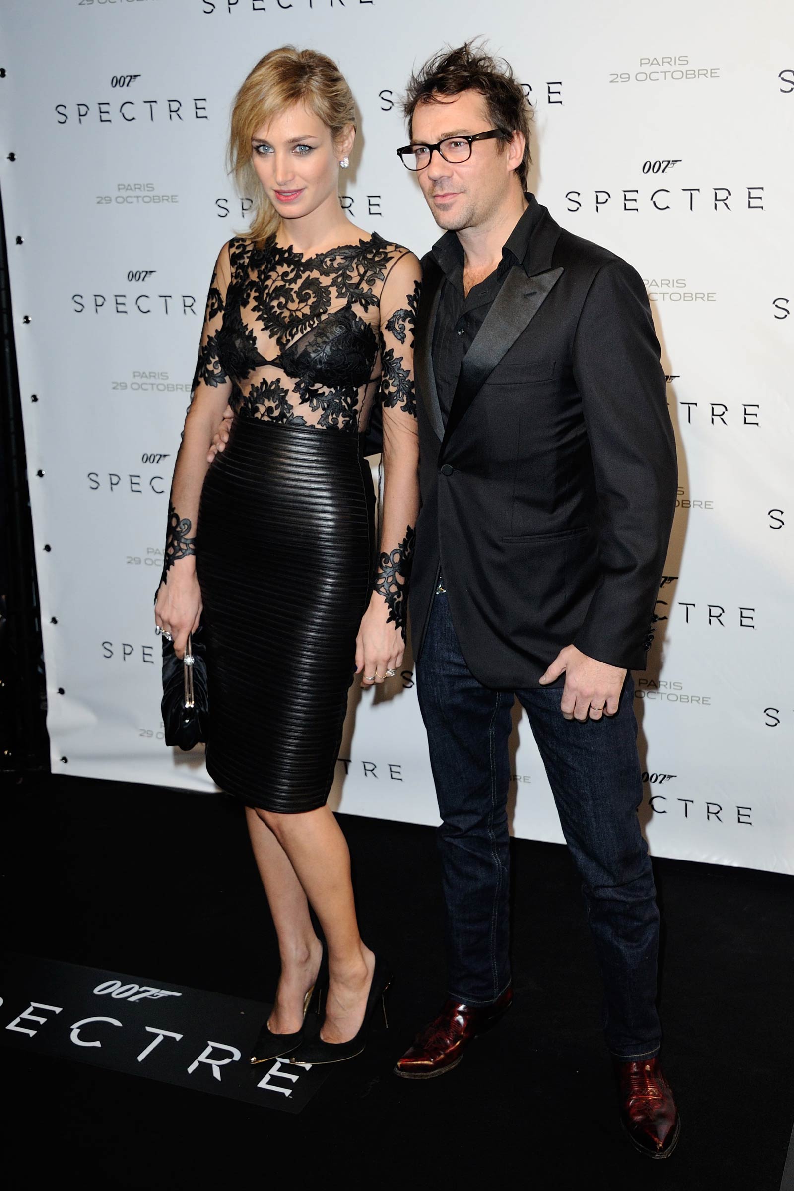 Pauline Lefevre attends Spectre Premiere