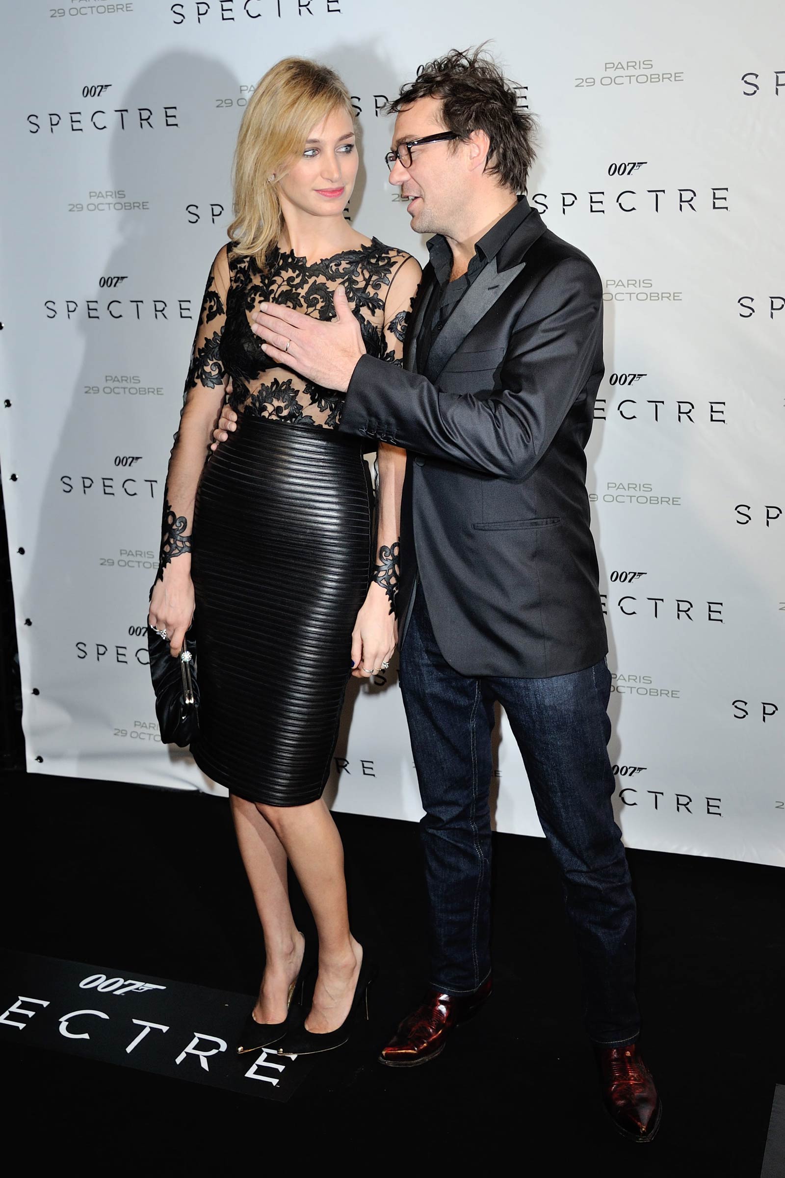 Pauline Lefevre attends Spectre Premiere