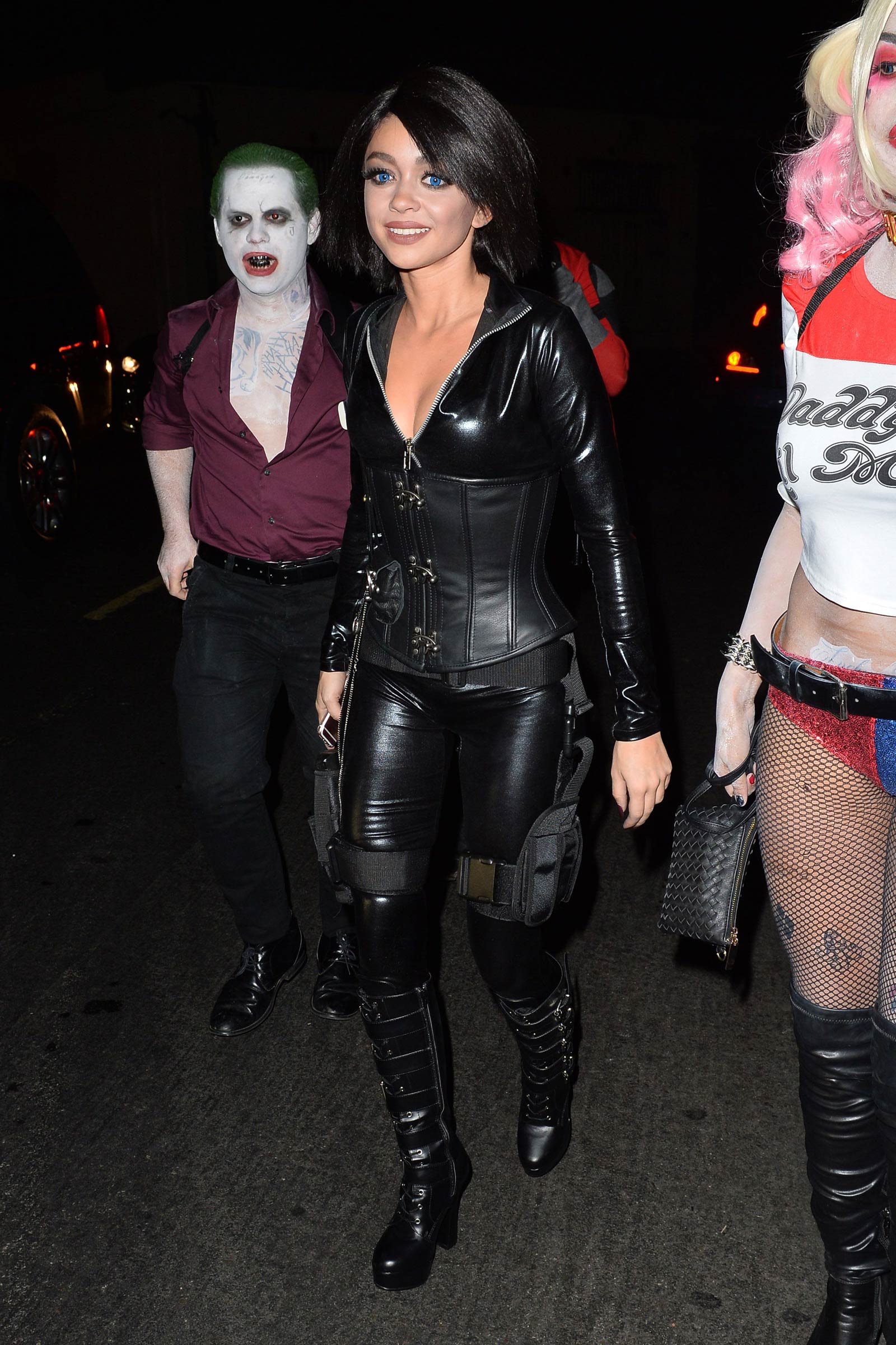 Sarah Hyland attends Just Jared Halloween party