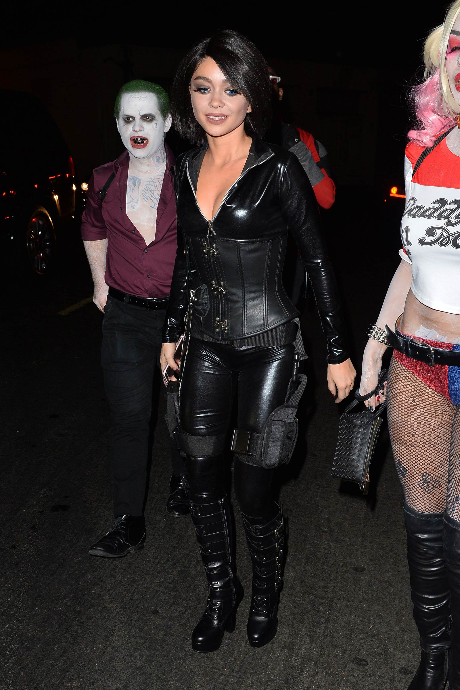 Sarah Hyland attends Just Jared Halloween party