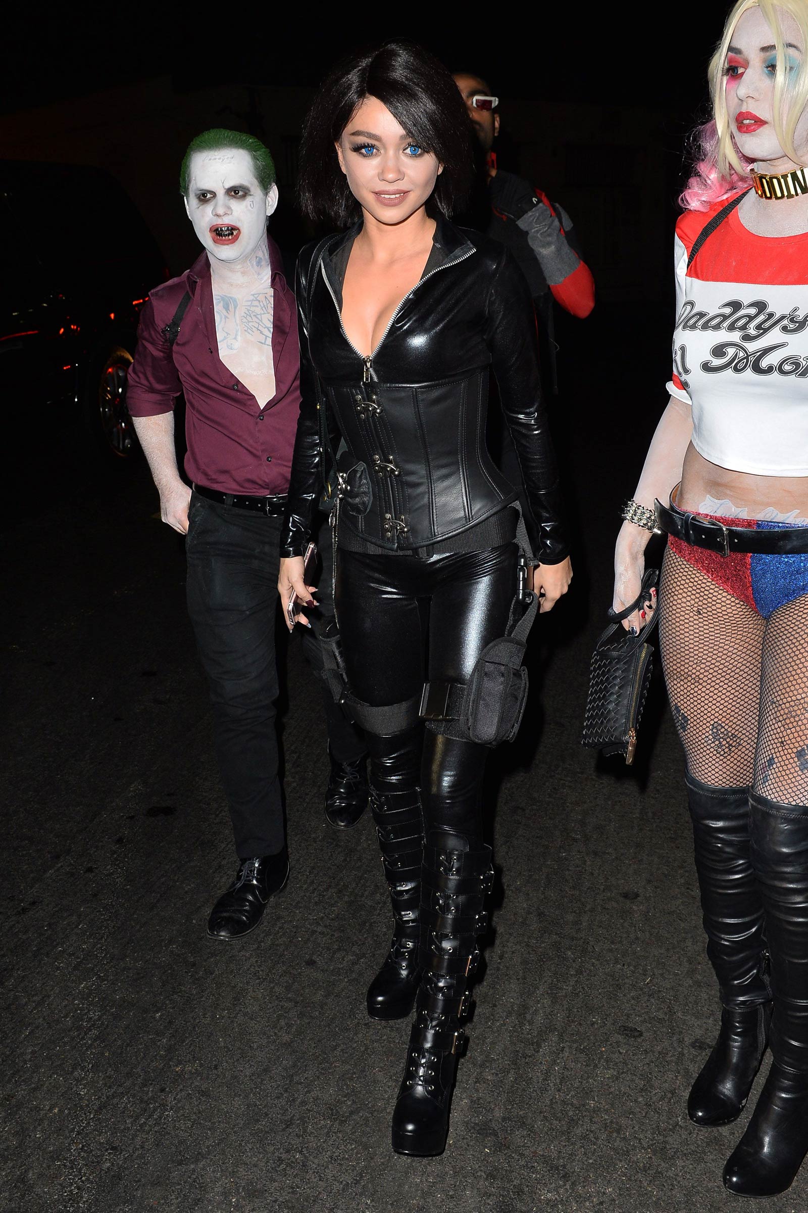 Sarah Hyland attends Just Jared Halloween party