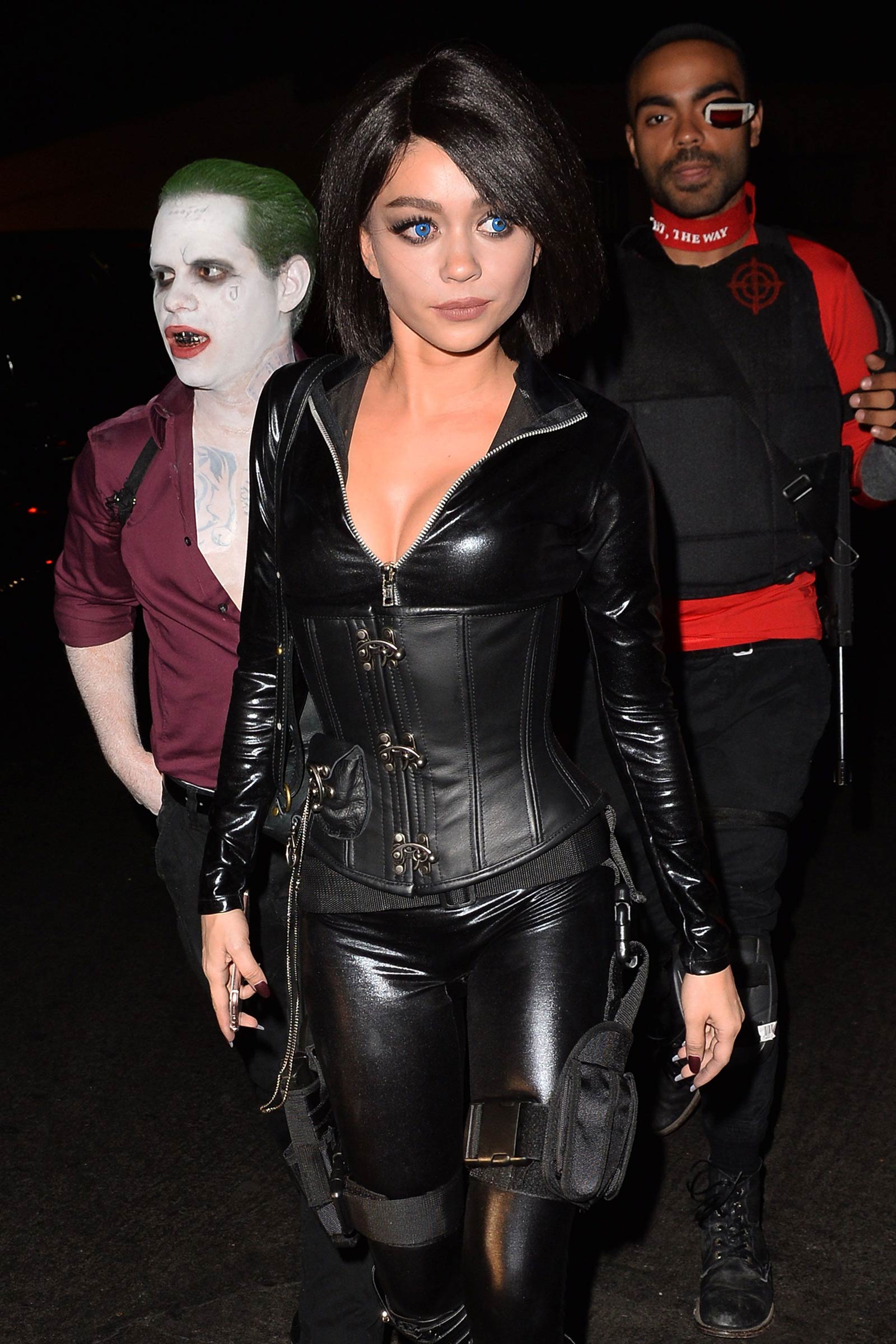 Sarah Hyland attends Just Jared Halloween party