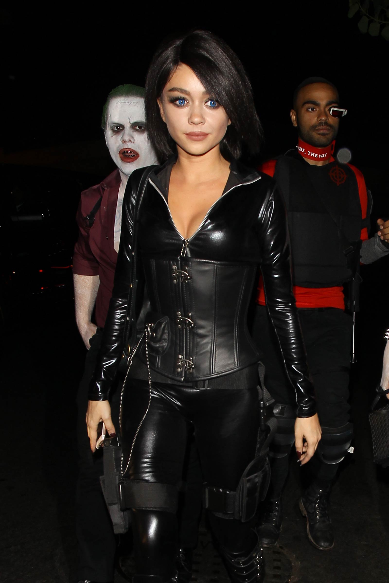 Sarah Hyland attends Just Jared Halloween party