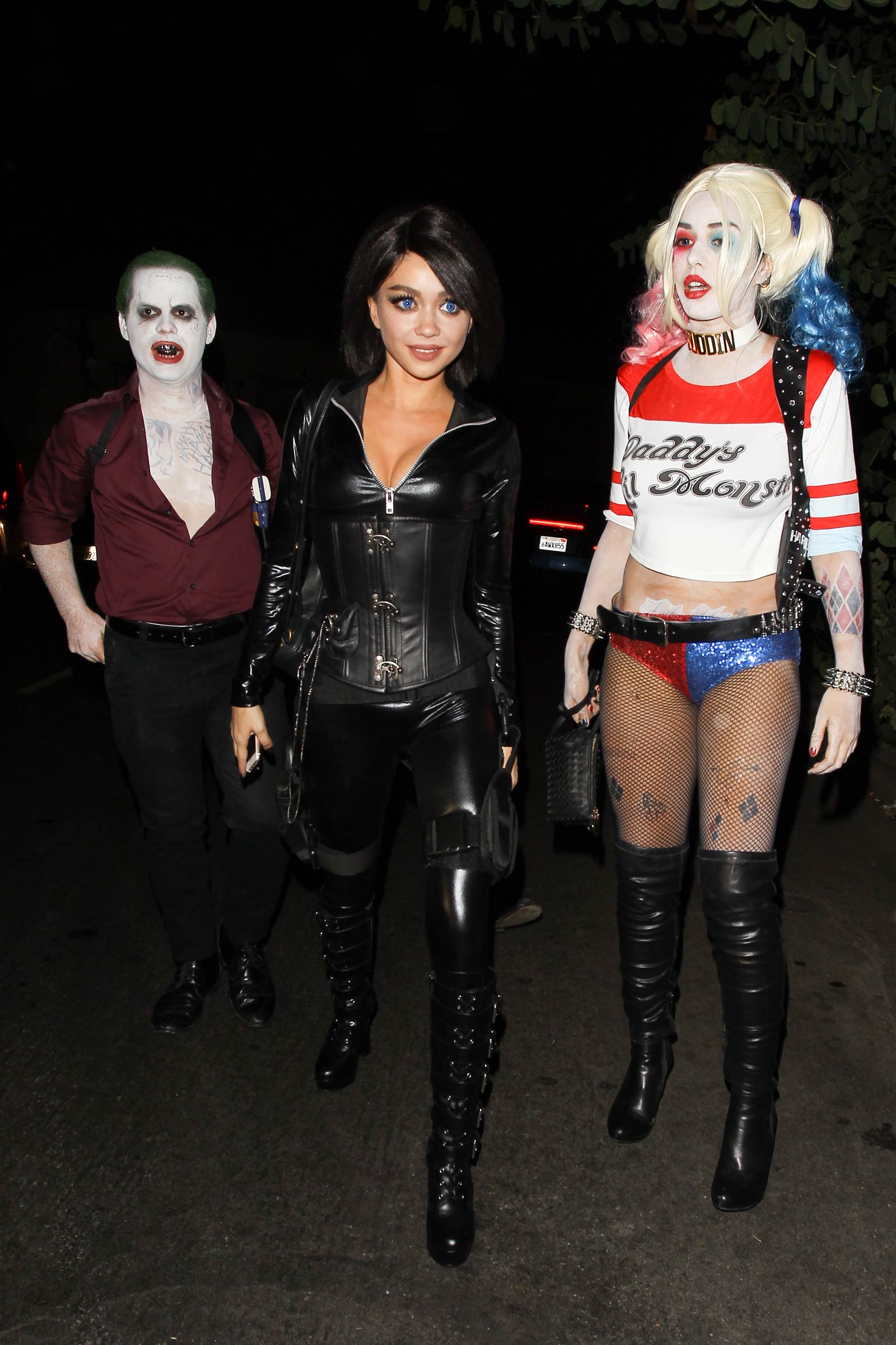 Sarah Hyland attends Just Jared Halloween party