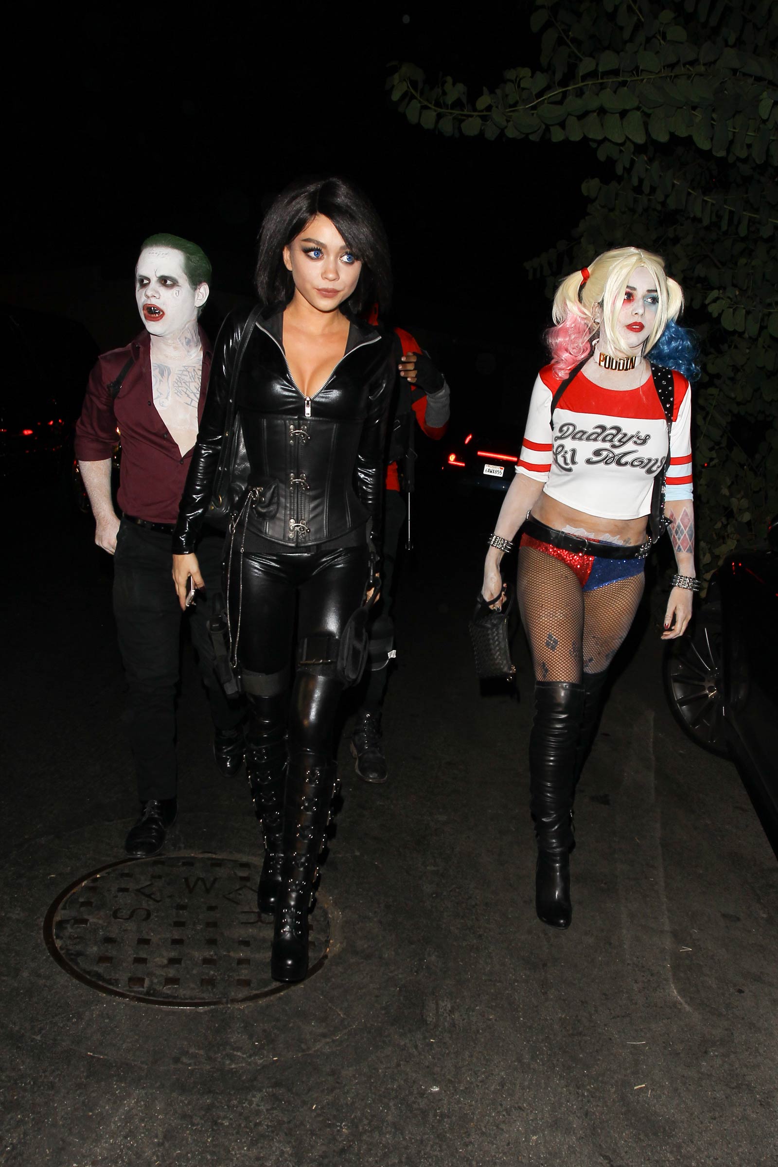 Sarah Hyland attends Just Jared Halloween party