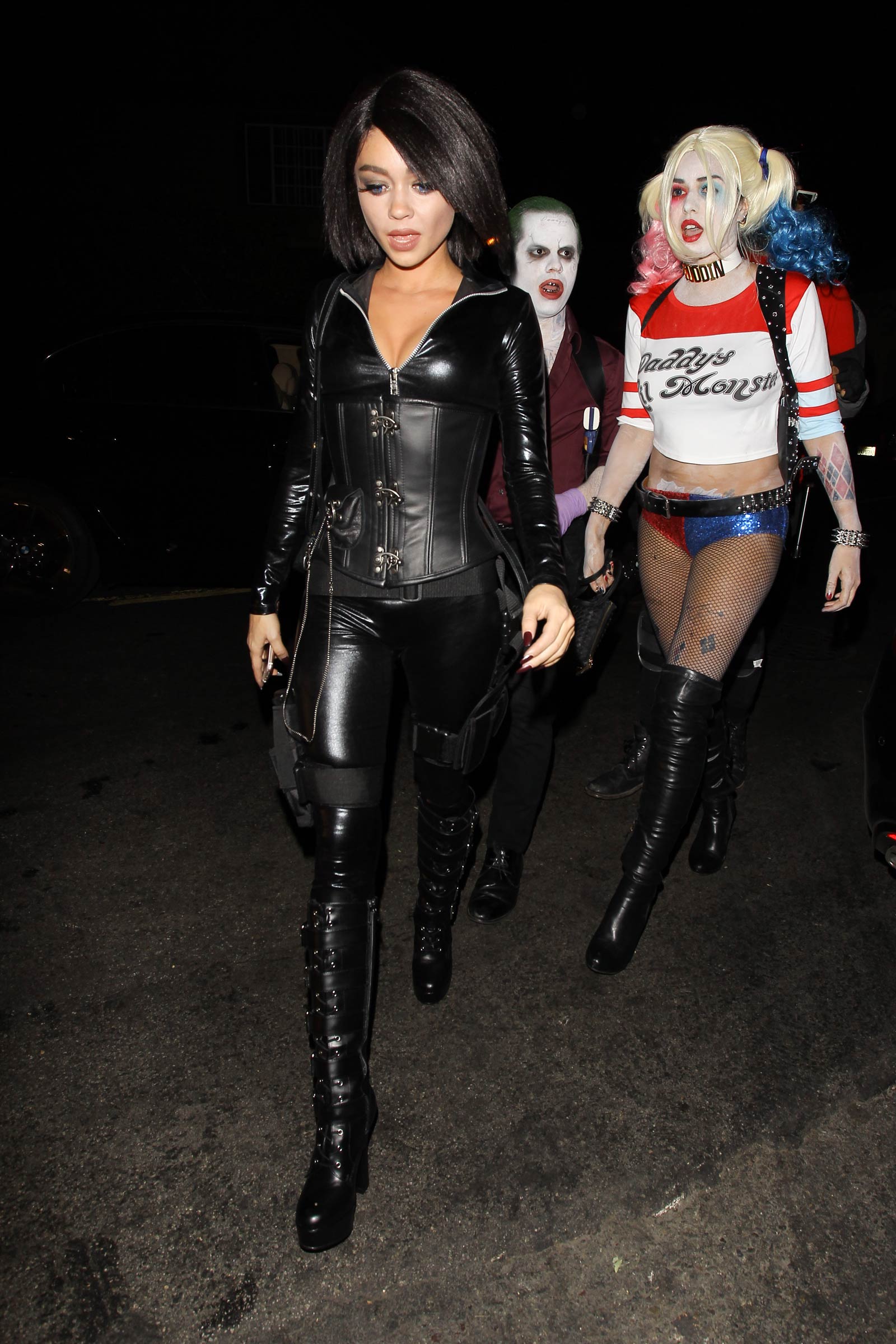 Sarah Hyland attends Just Jared Halloween party