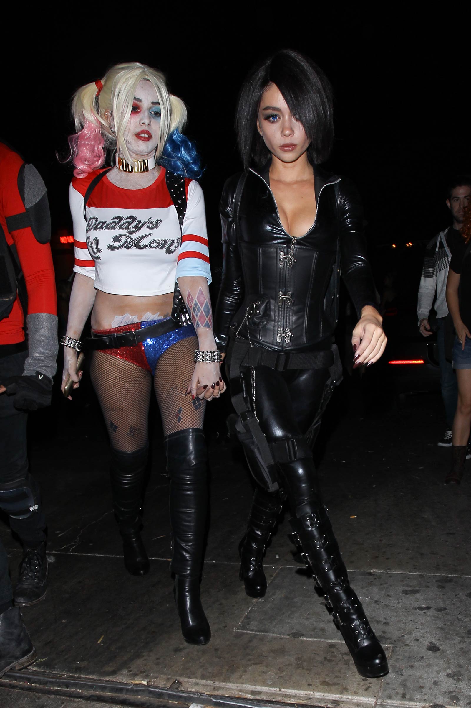 Sarah Hyland attends Just Jared Halloween party